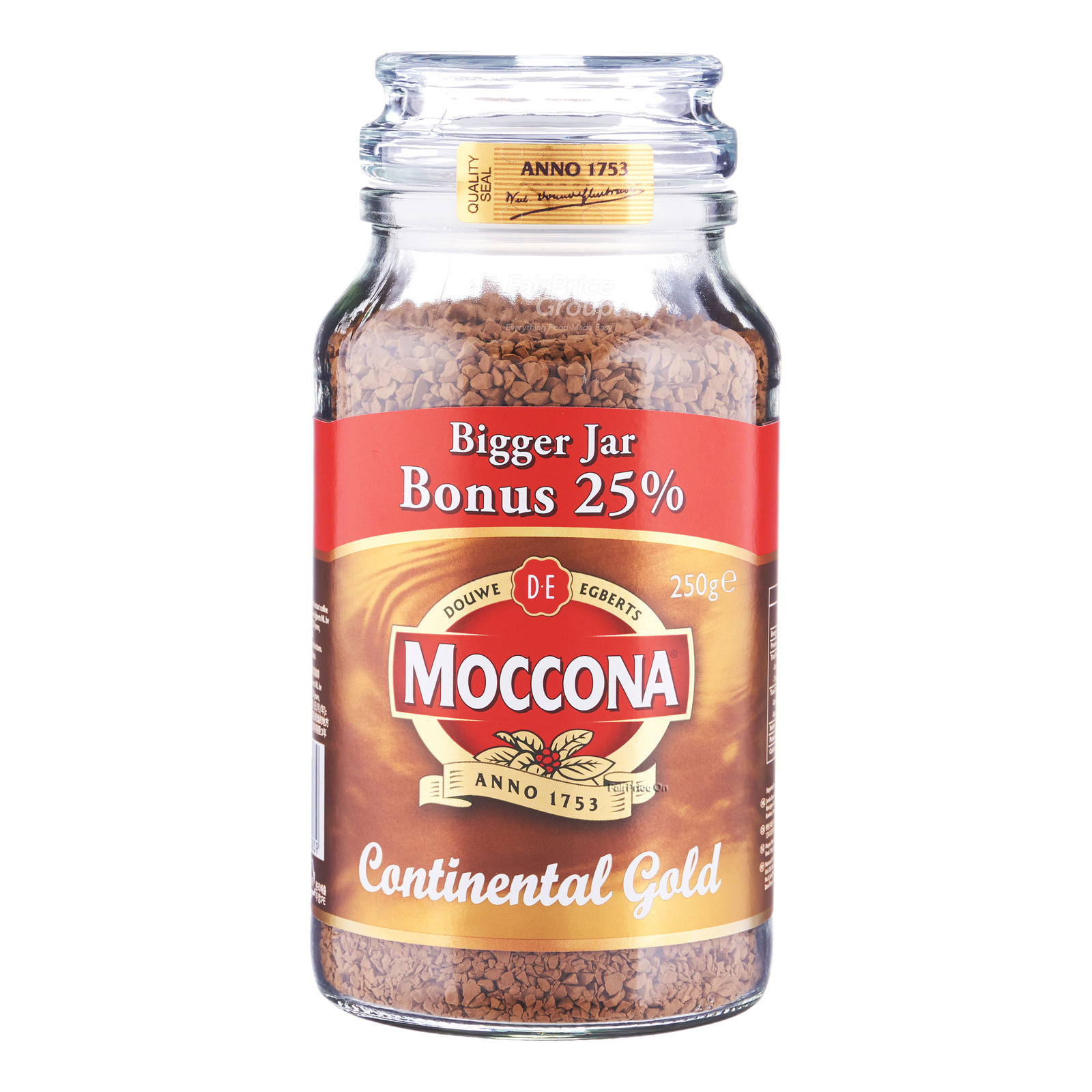 Moccona Instant Coffee - Continental Gold