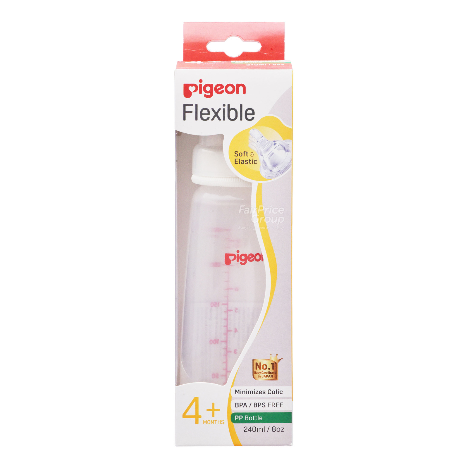 Pigeon Slim-Neck Feeding Bottle - Polypropylene
