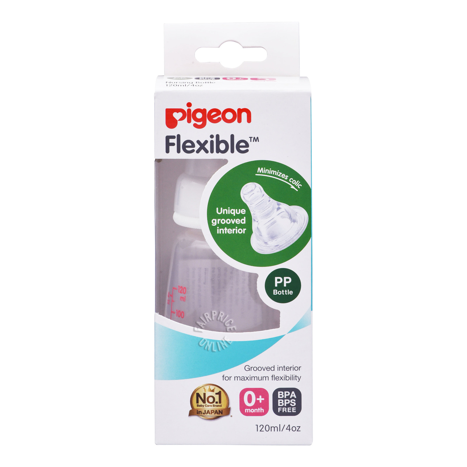 Pigeon Slim-Neck Feeding Bottle - Polypropylene