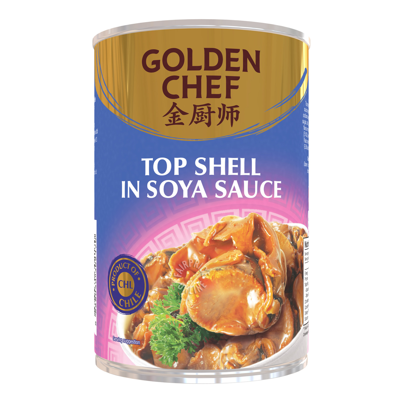 Golden Chef Top Shell In Soya Sauce - Palo Palo