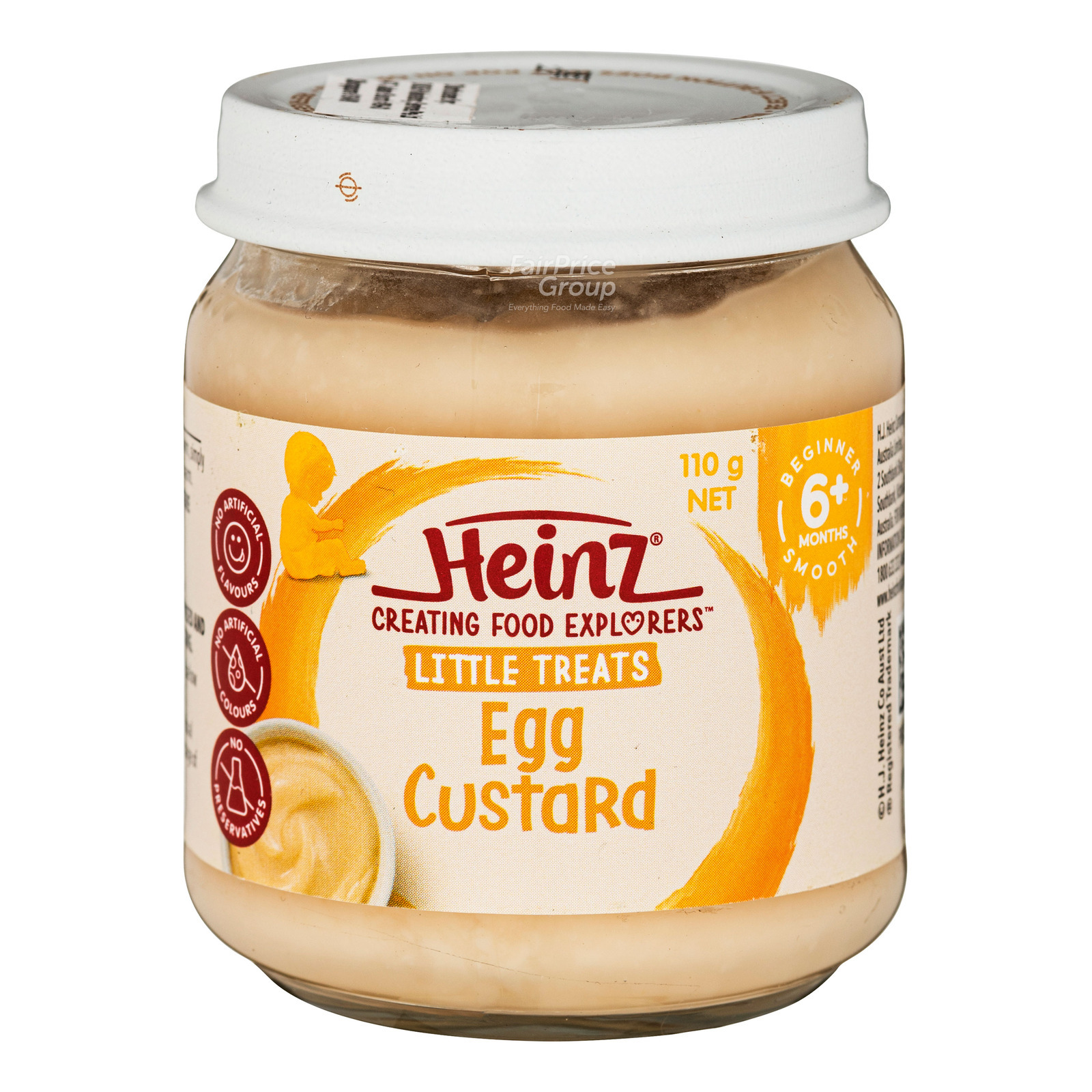 Heinz Baby Food - Egg Custard (6+ Months)