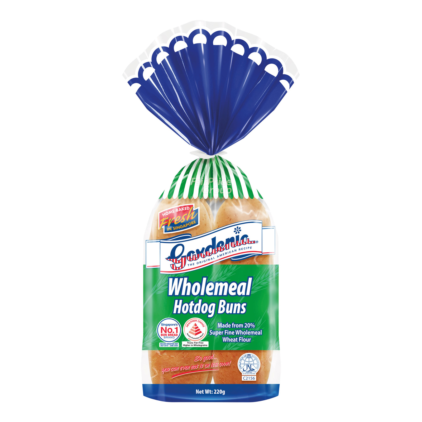 Gardenia Wholemeal Buns - Hotdog