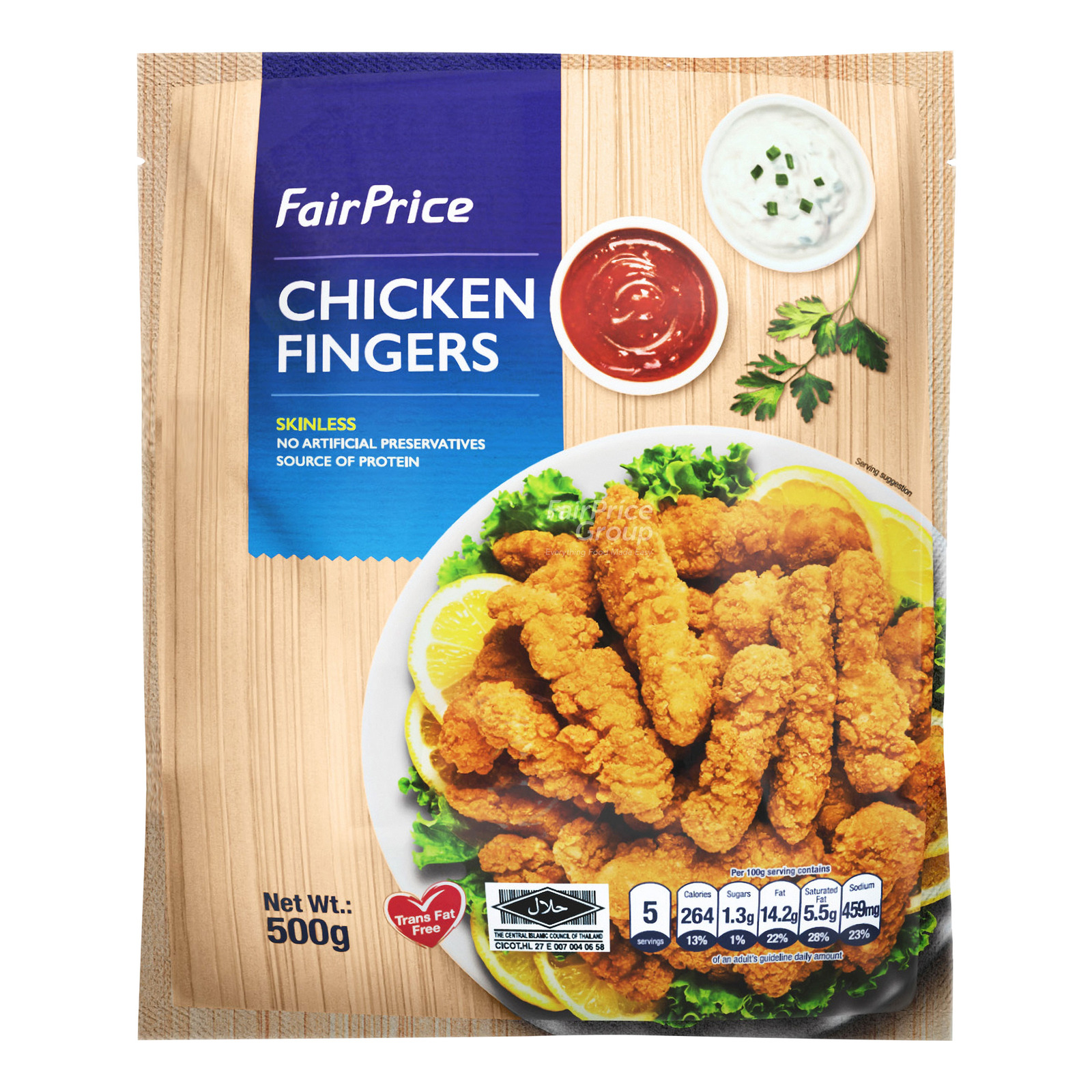FairPrice Frozen Chicken Fingers