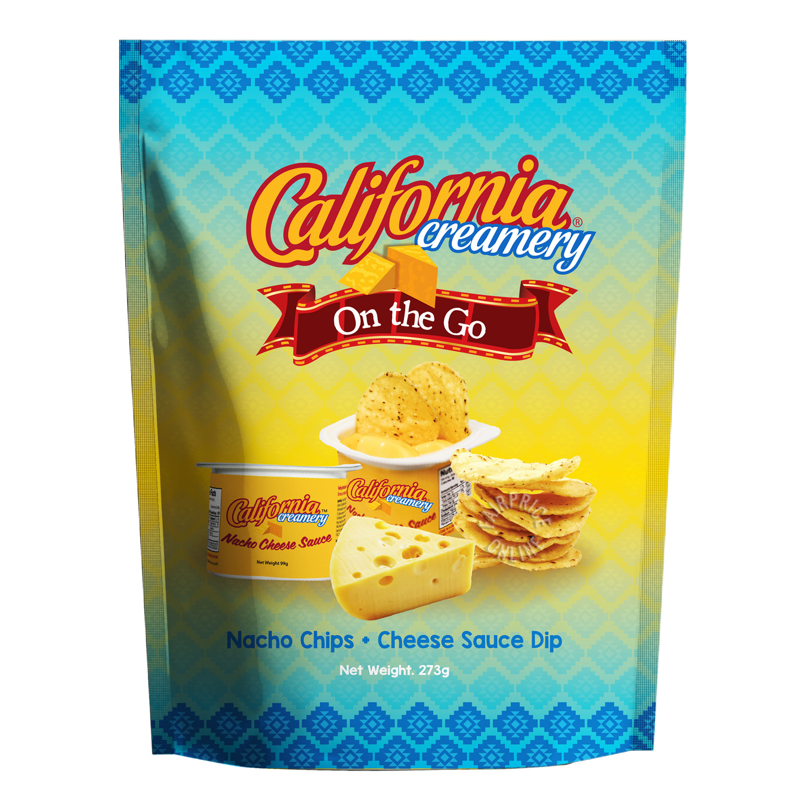 California Creamery Tortilla Chips - Nacho Cheese Sauce