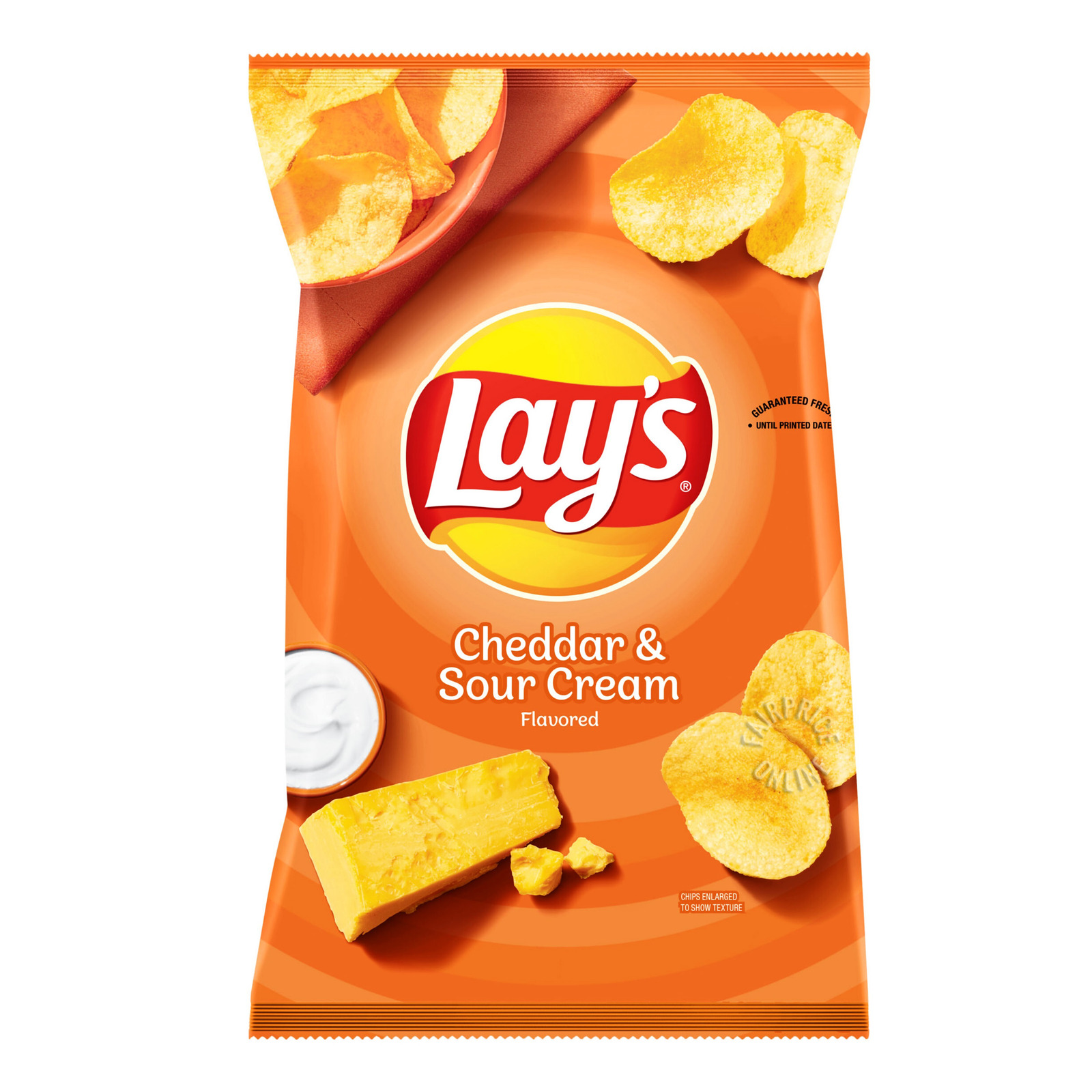 Lay's Potato Chips - Cheddar & Sour Cream