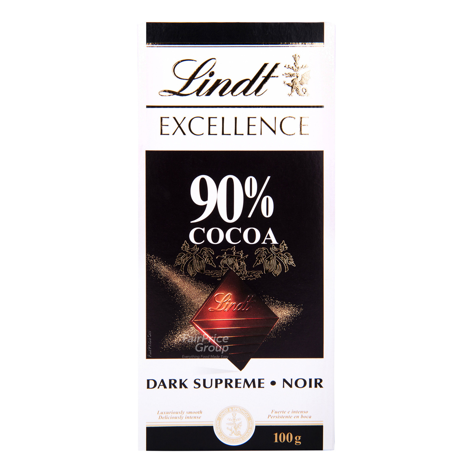 Lindt Excellence Chocolate Bar - 90% (Dark)