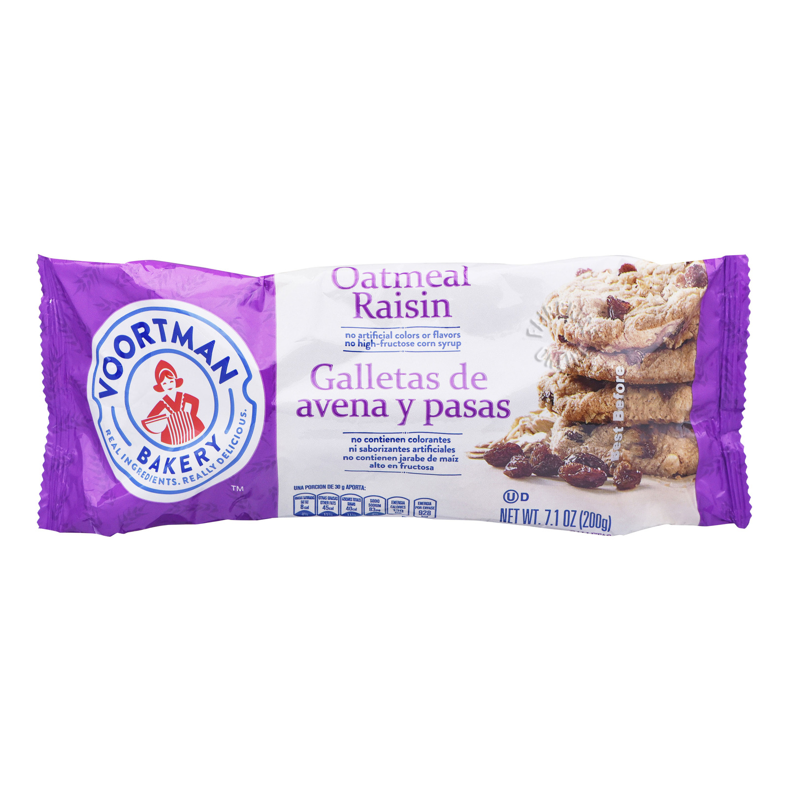Voortman Cookies - Oatmeal Raisin