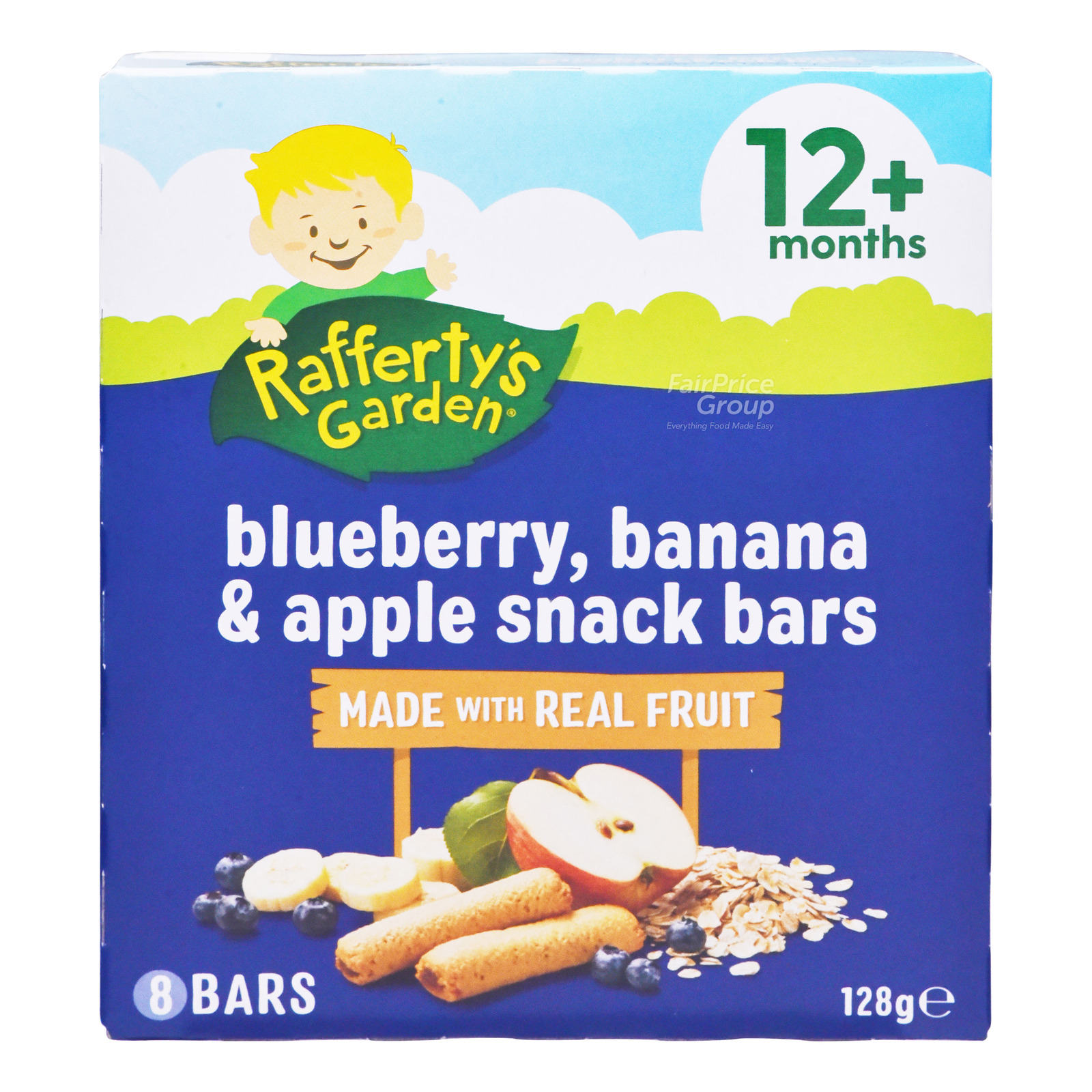 Rafferty's Garden Baby Fruit Snack Bar - Blueberry,Banana & Apple