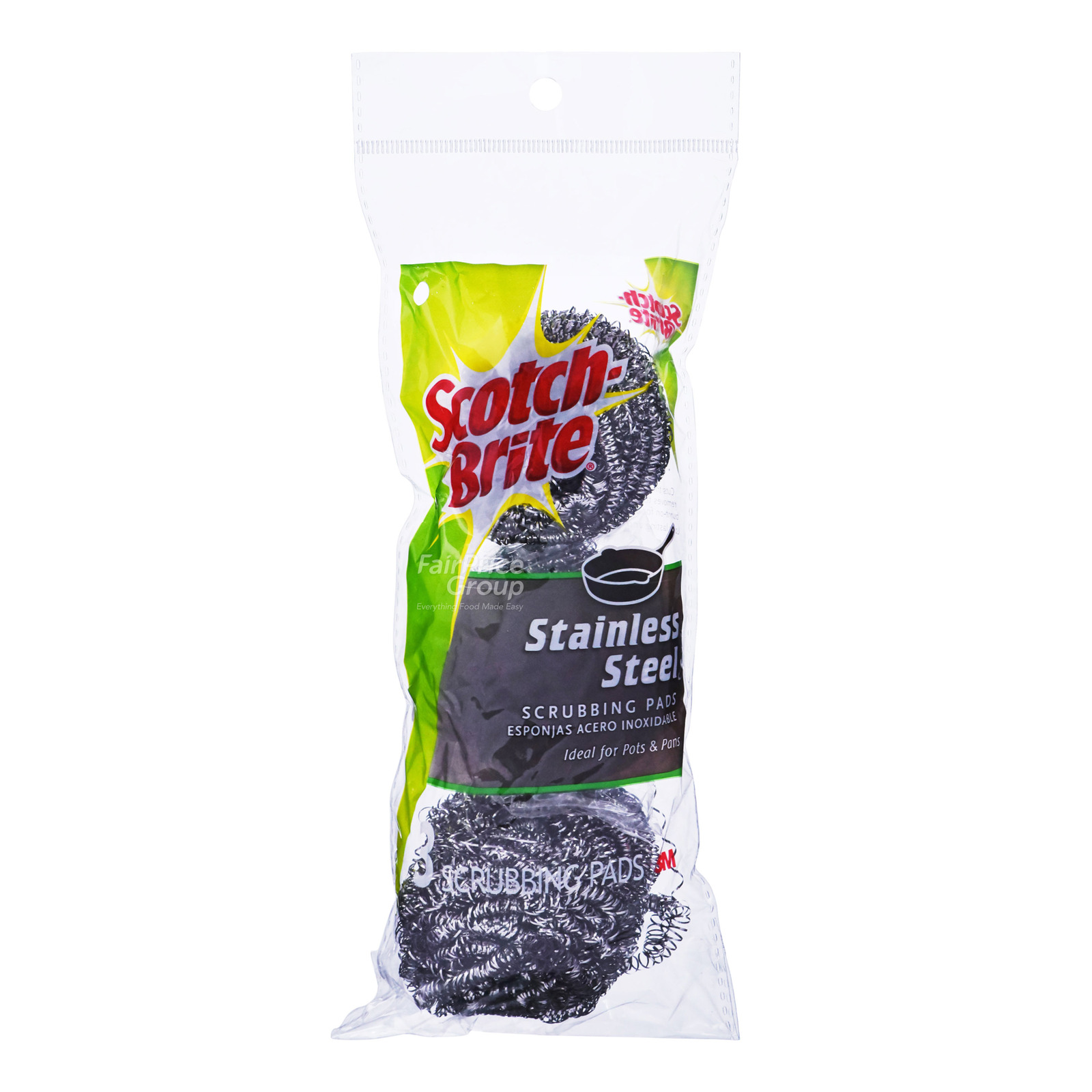 3M Scotch-Brite Scour Pads - Stainless Steel