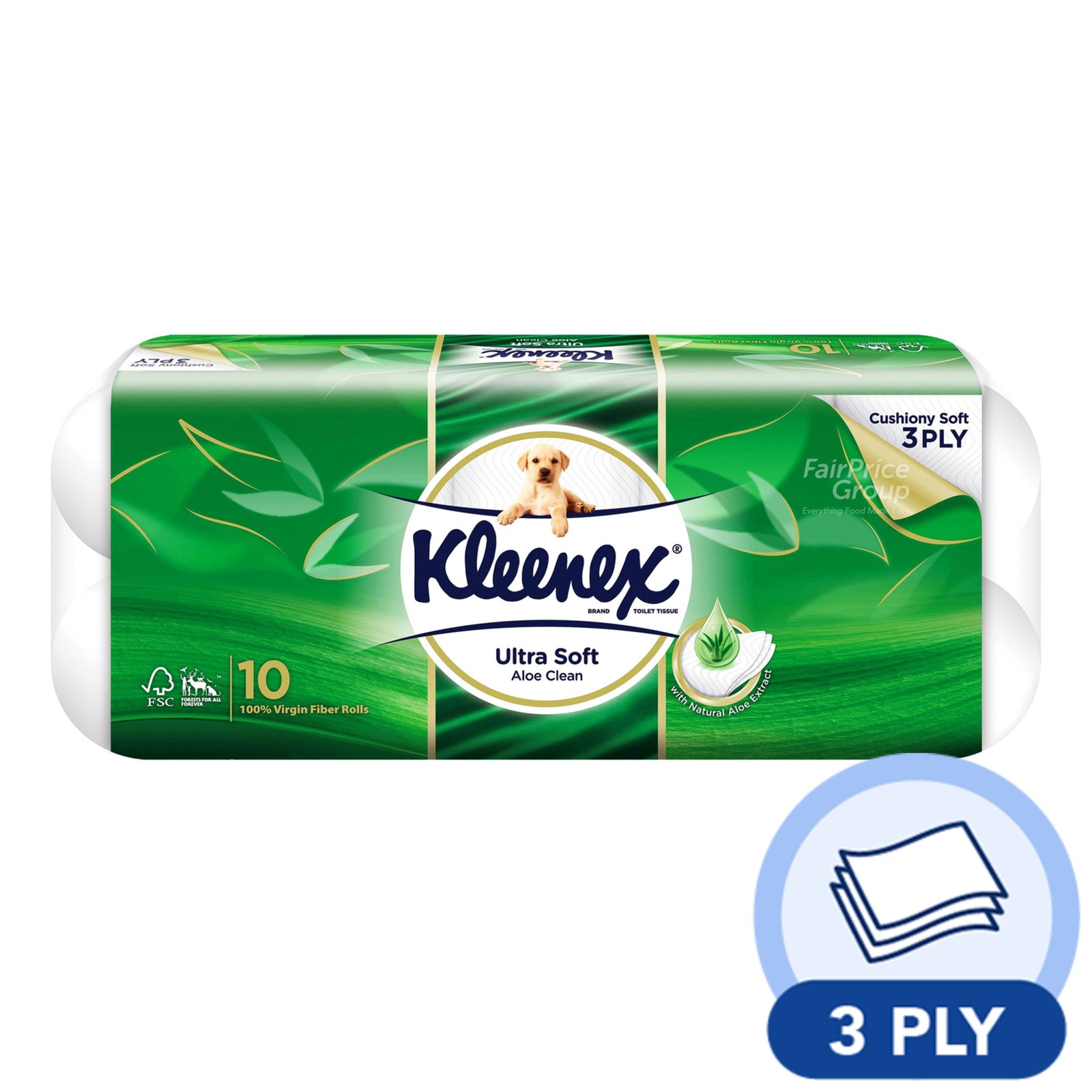 Kleenex Ultra Soft Toilet Tissue Rolls - Aloe Clean