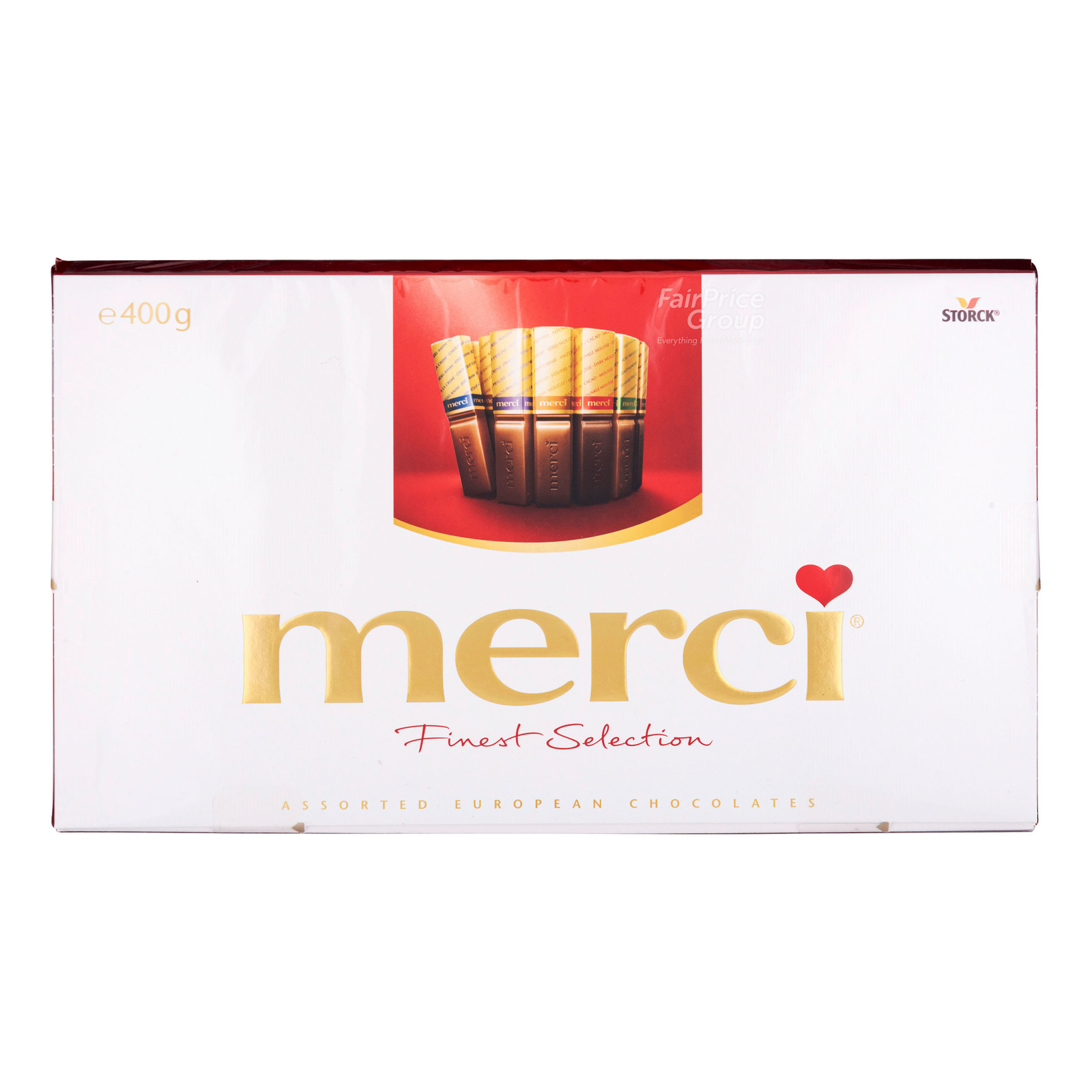 Merci Finest Selection European Chocolate - Assorted (Red)