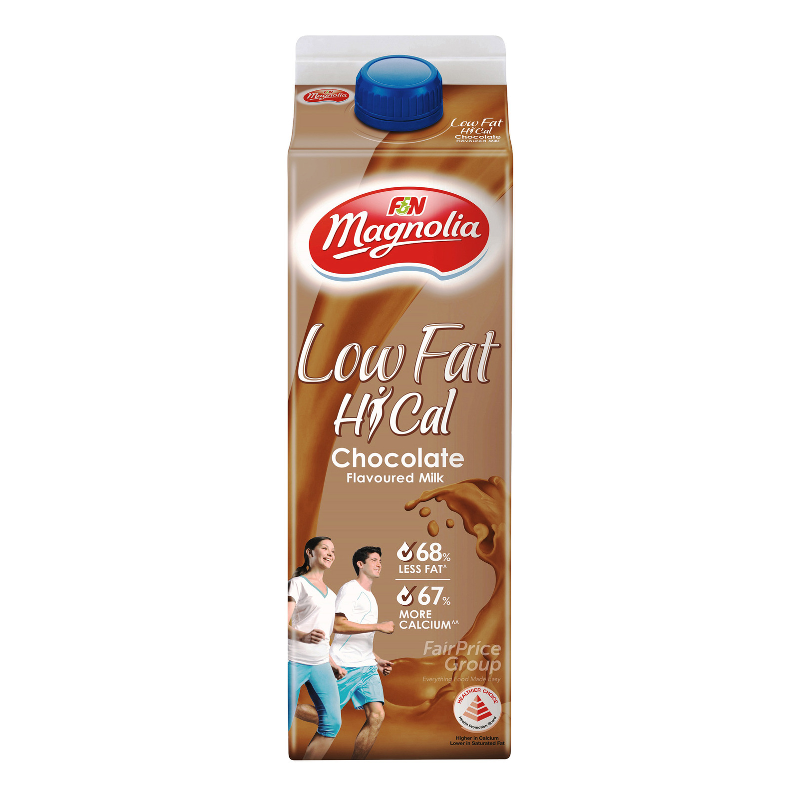 F&N Magnolia Low Fat Hi-Cal Milk - Chocolate