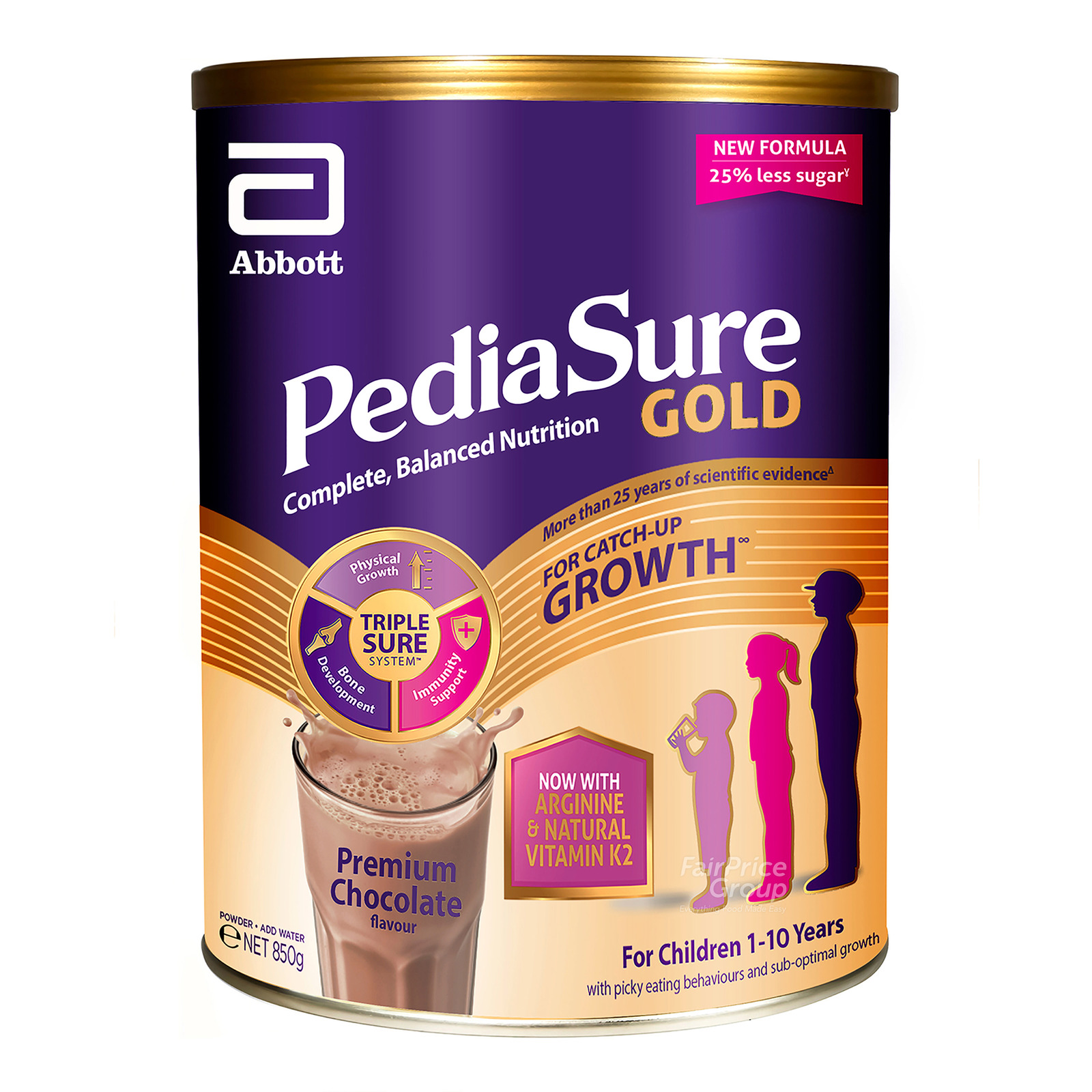 PediaSure TripleSure Milk Powder - Premium Chocolate