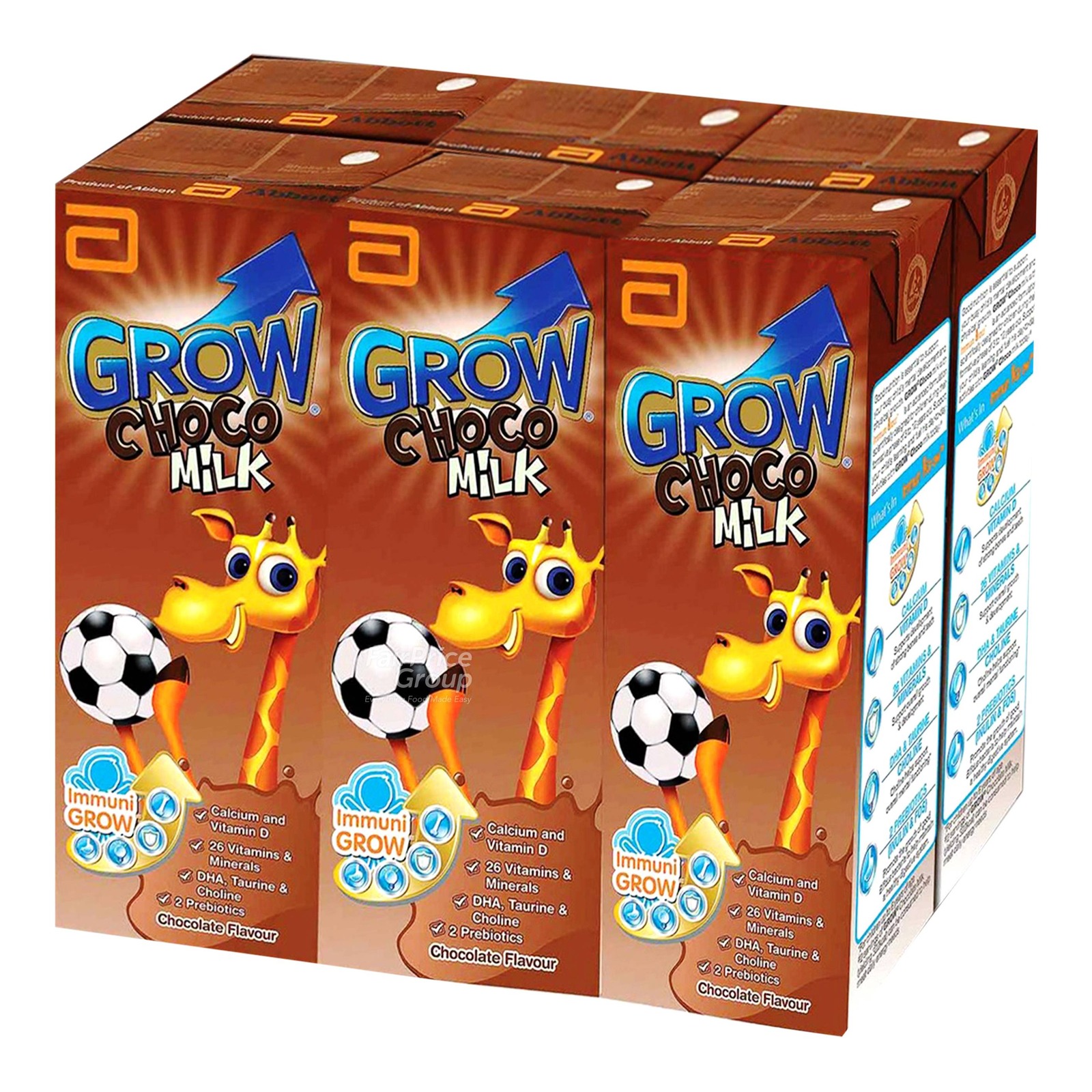 Abbott Grow Ready To Drink Packet Milk - Chocolate