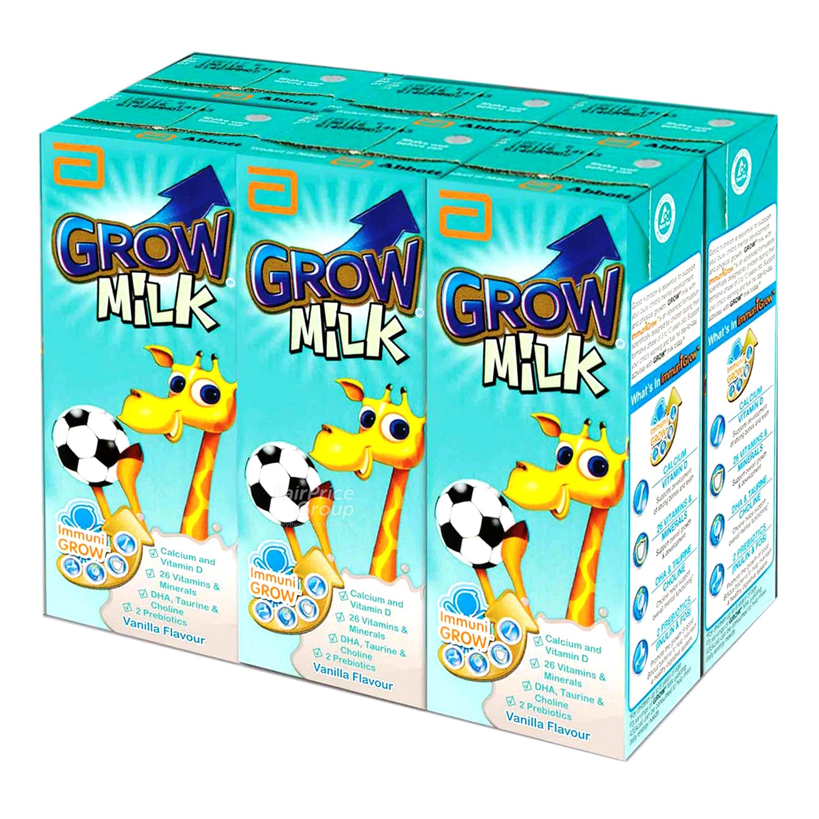 Abbott Grow Ready To Drink Packet Milk - Vanilla