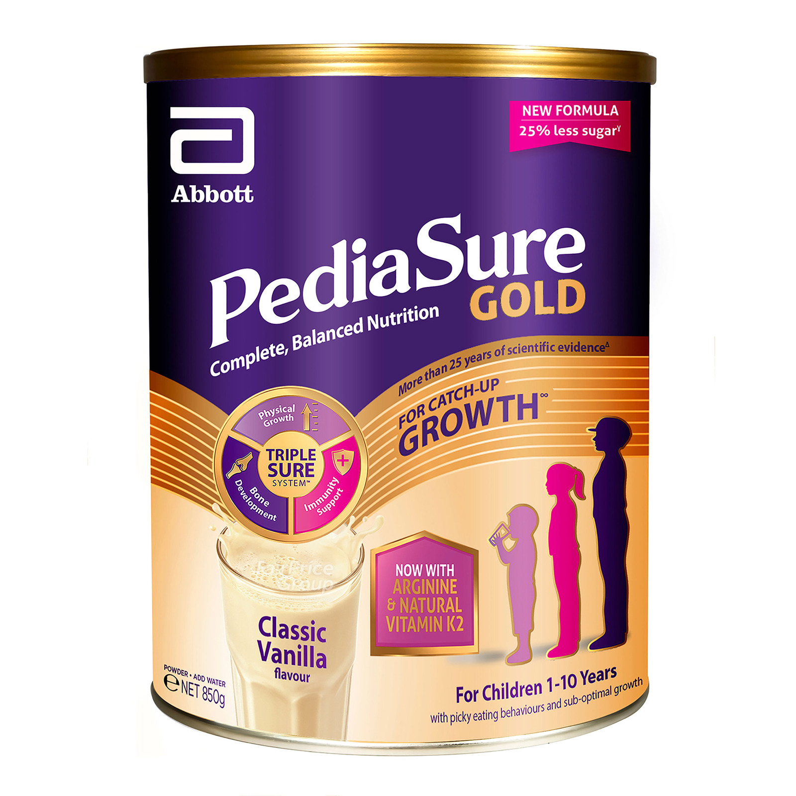 PediaSure TripleSure Milk Powder - Classic Vanilla