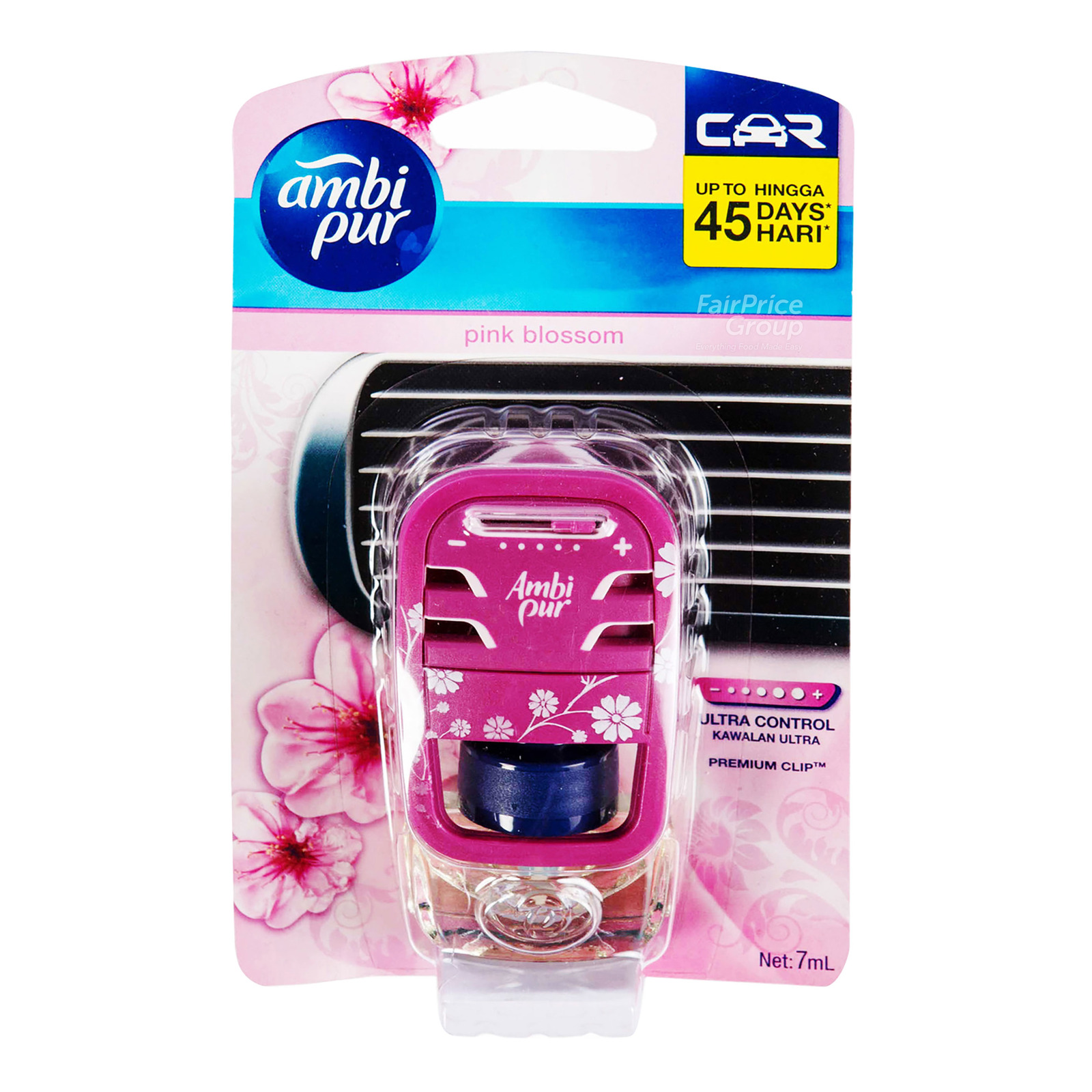 Ambi Pur Car Air Freshener - Pink Blossom