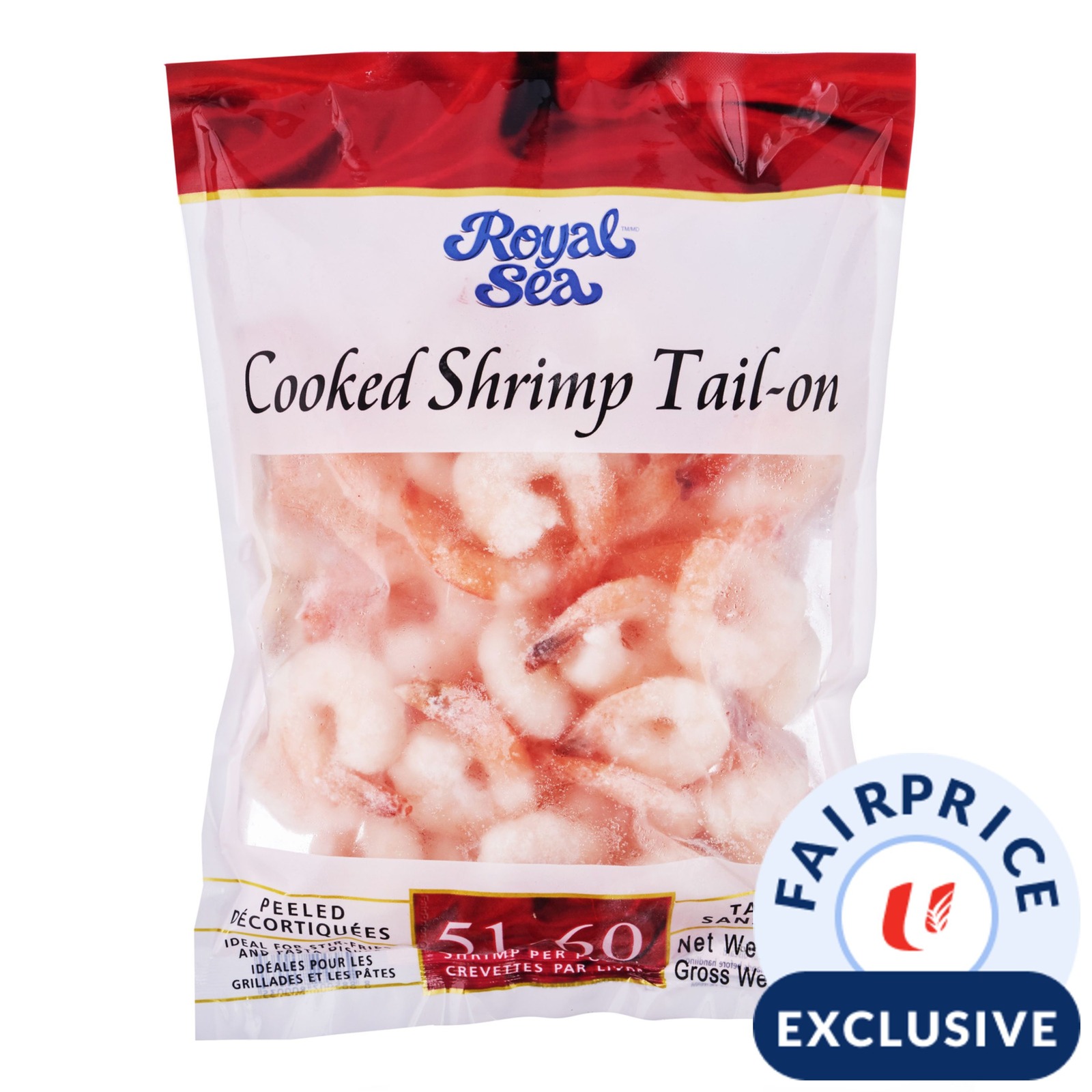 Royal Sea Frozen Shrimp - Cooked (Tail-on)