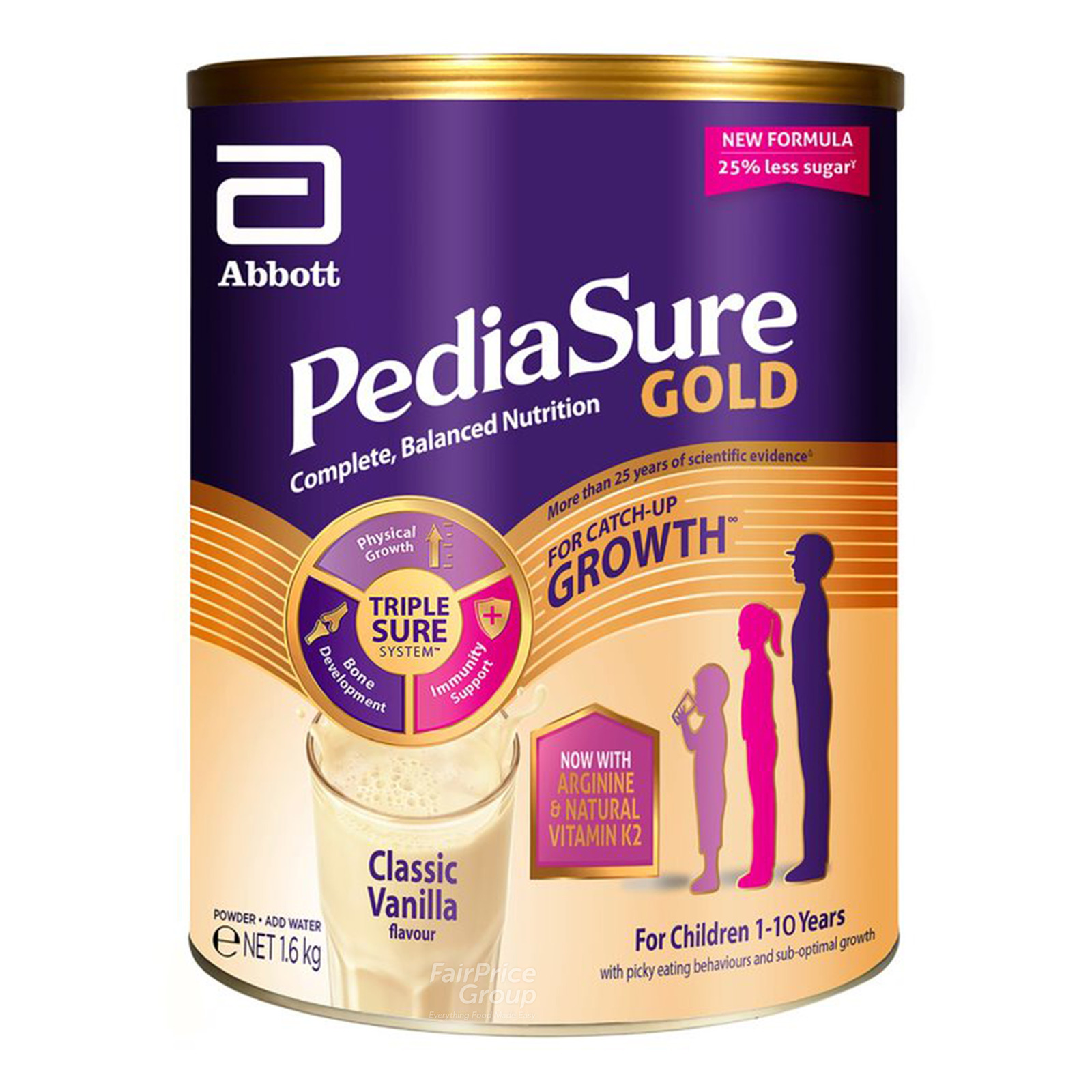 PediaSure TripleSure Milk Powder - Classic Vanilla