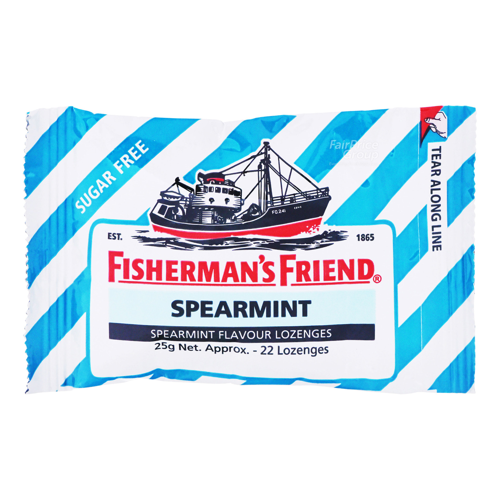 Fisherman's Friend Sugar Free Lozenges - Spearmint