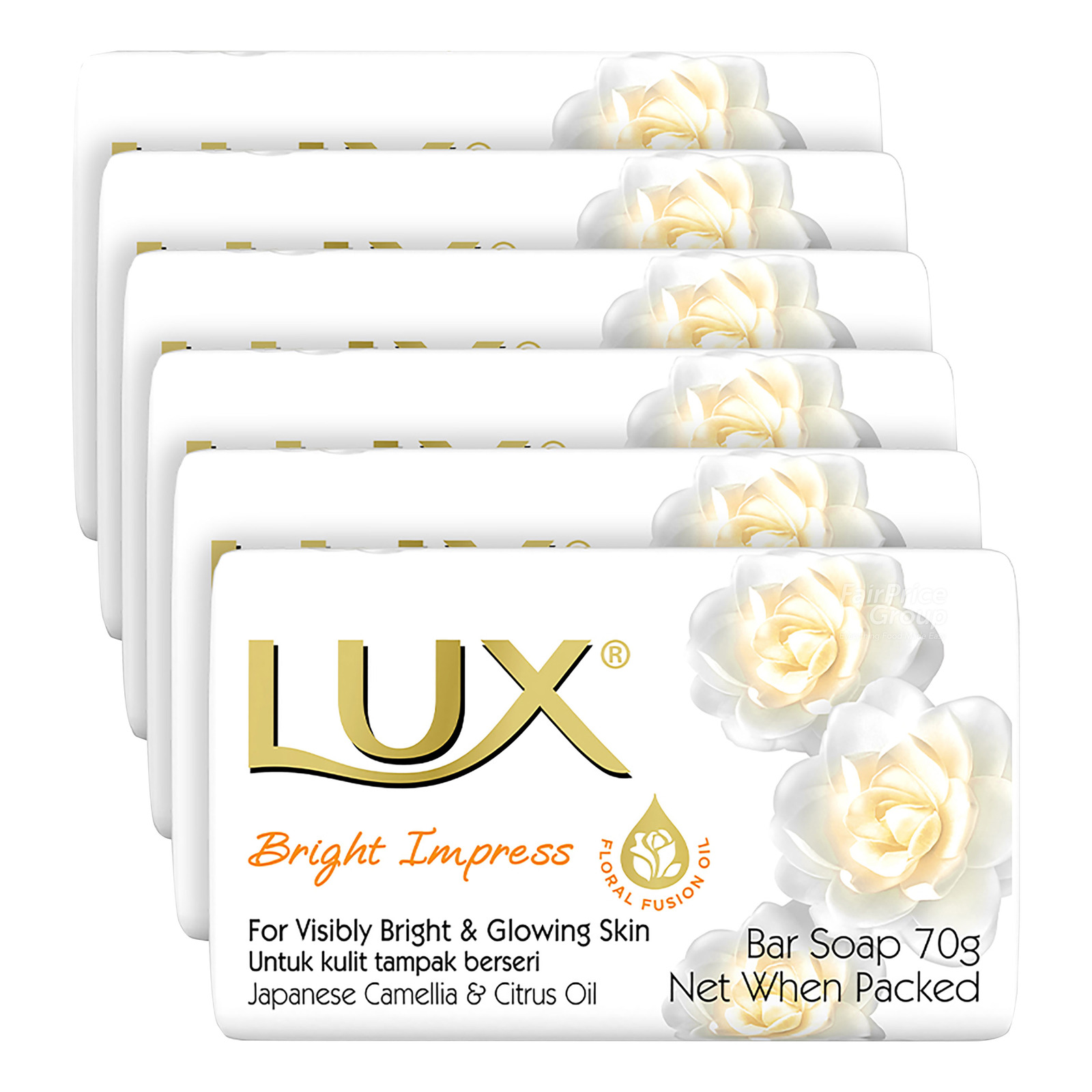Lux Bar Soap - White Impress
