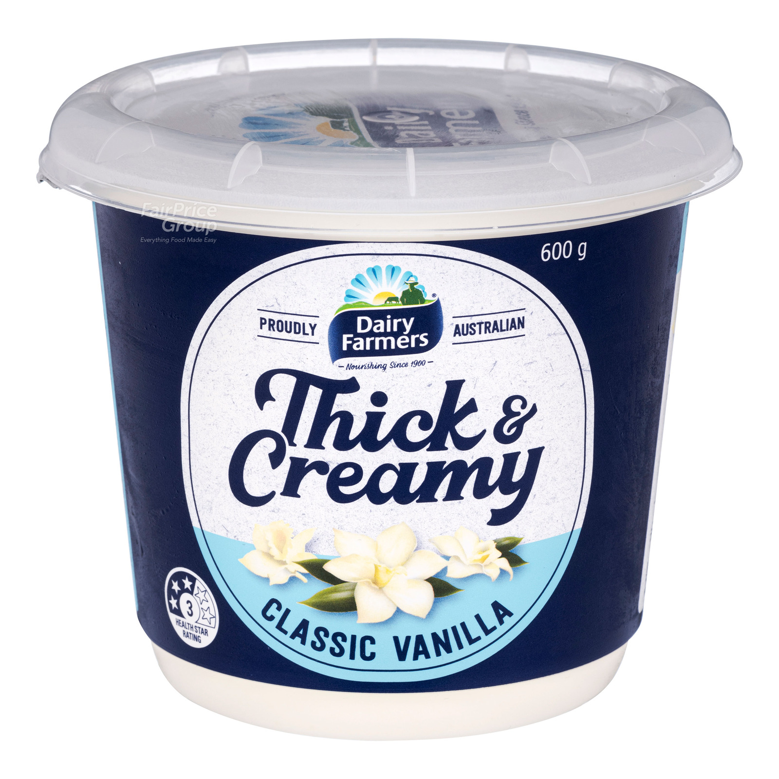 Dairy Farmers Thick & Creamy Yoghurt - Classic Vanilla