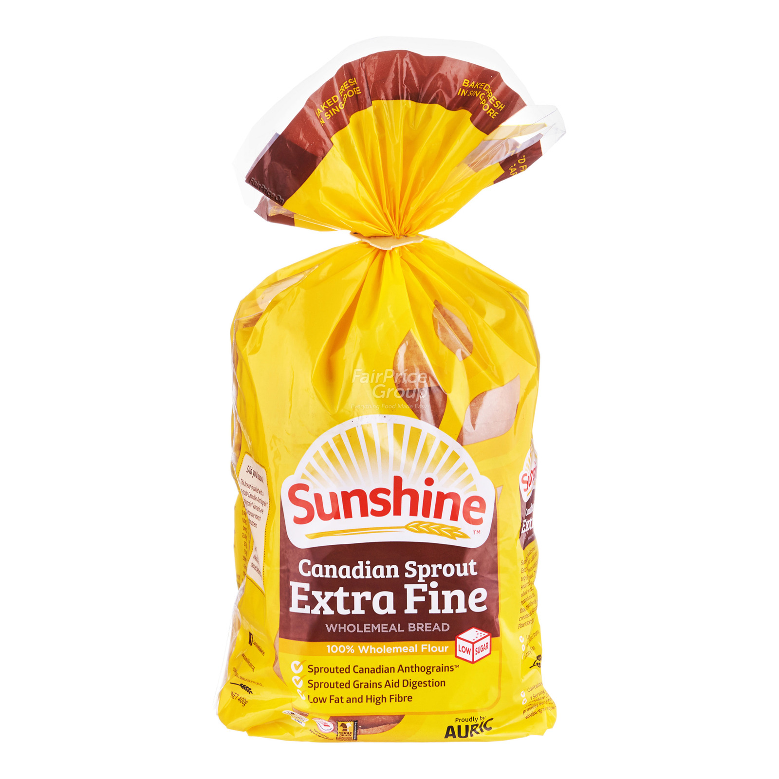 Sunshine Wholemeal Bread - Canadian Sprout Extra Fine