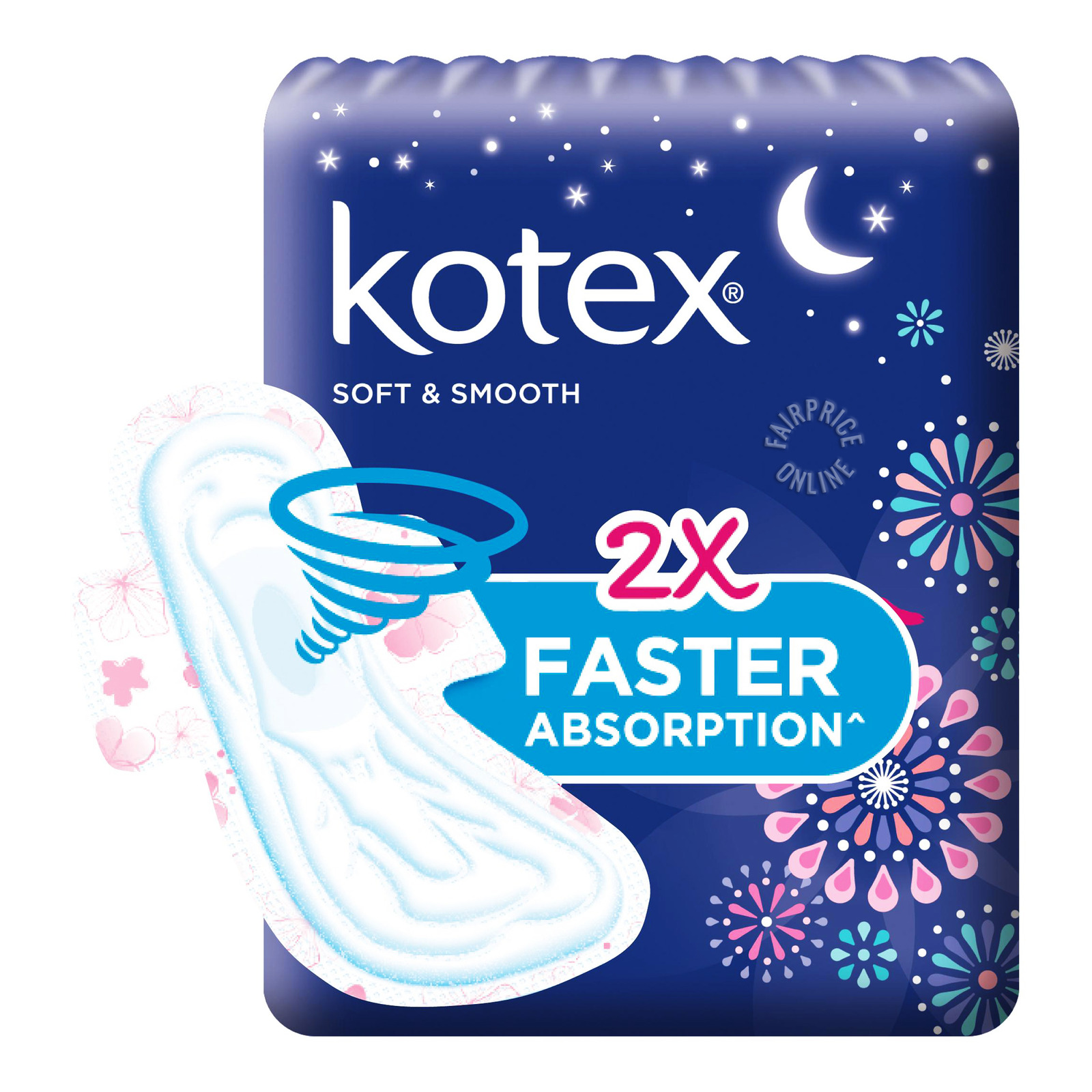 Kotex Soft & Smooth Ultrathin Wing Pads - Heavy (32cm)