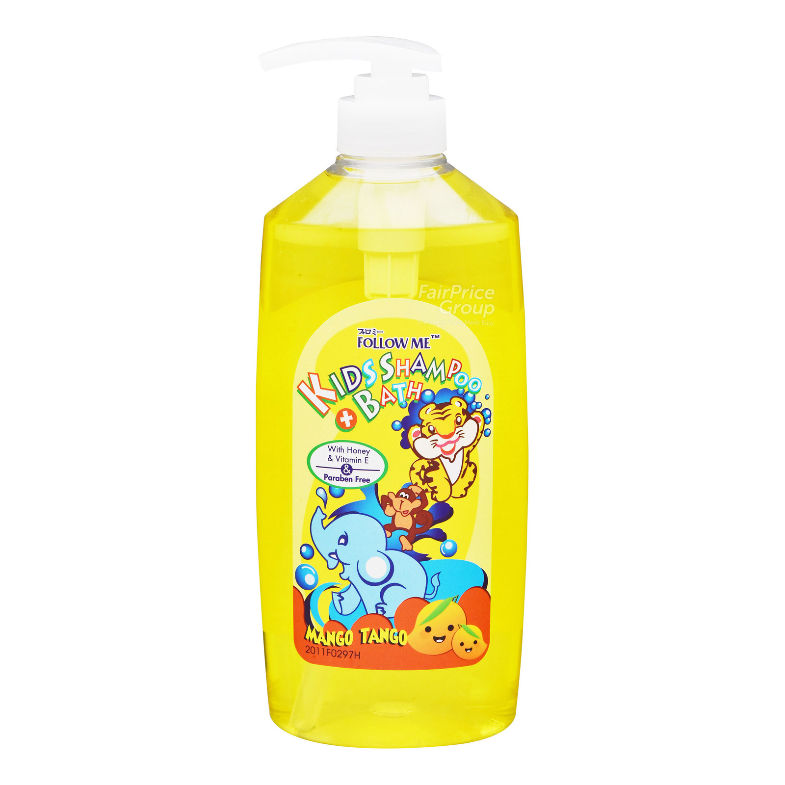 Follow Me Kids Shampoo & Bath Wash - Mango Tango