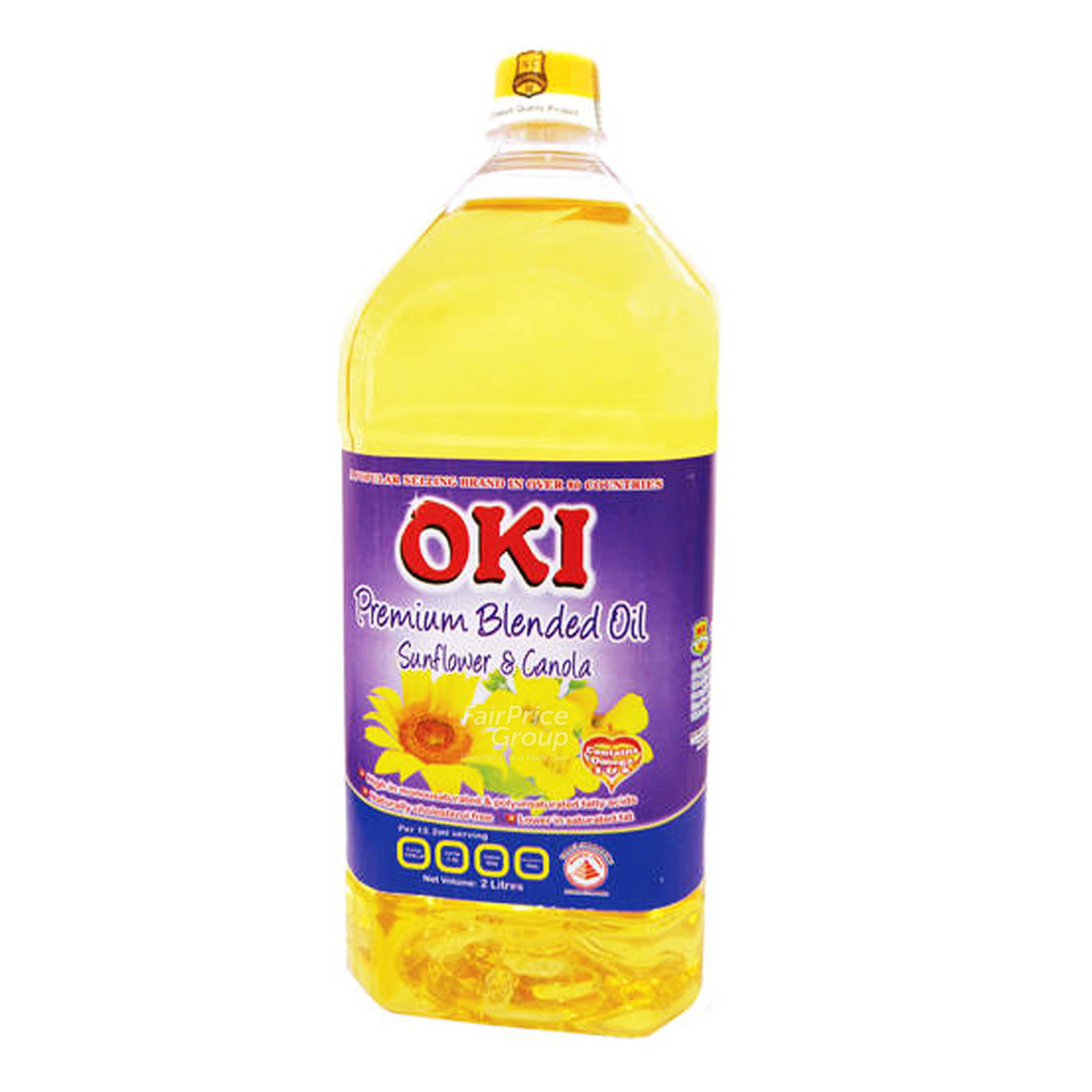 Oki Premium Sunflower & Canola Blended Oil