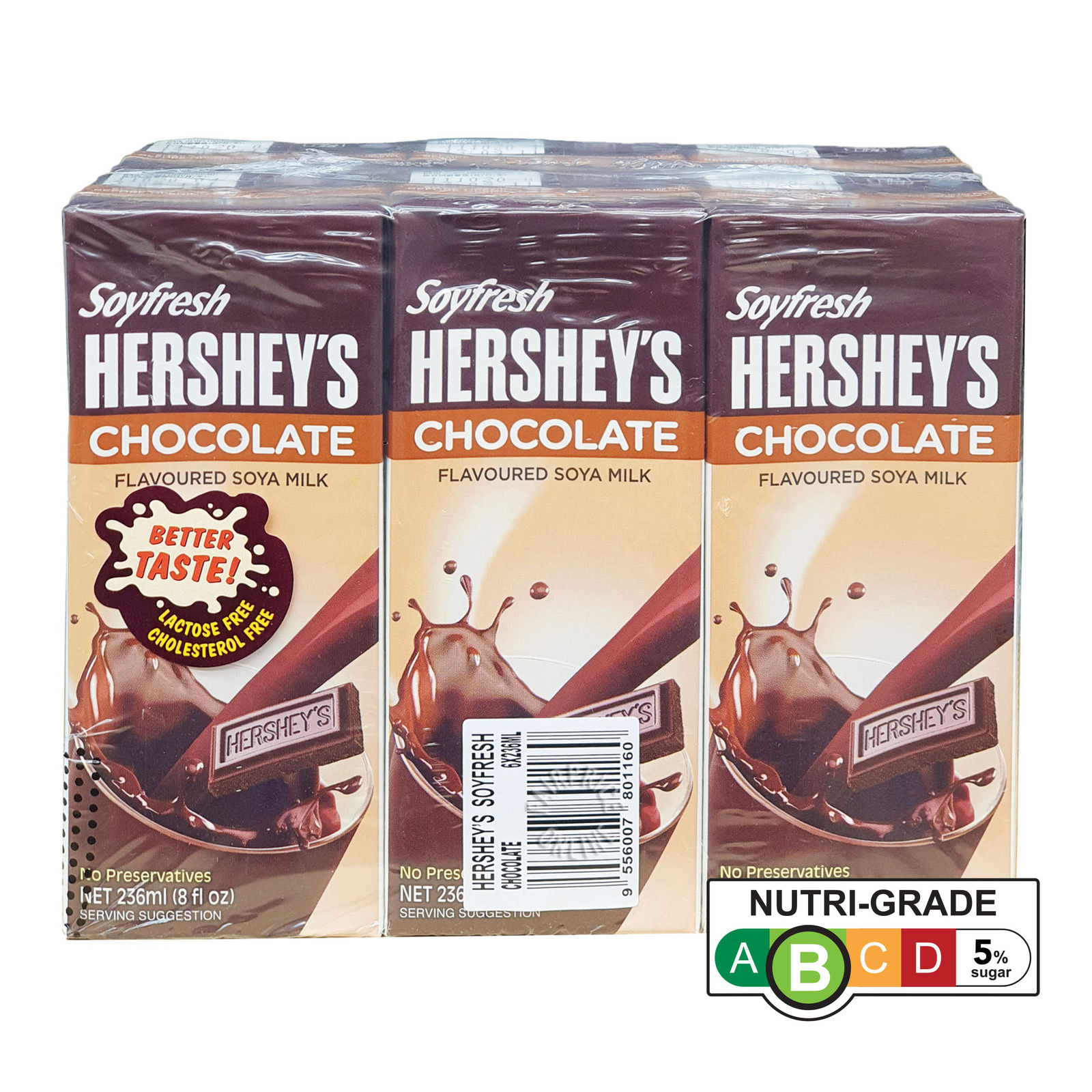 Soyfresh Hershey's Soya Packet Milk - Chocolate
