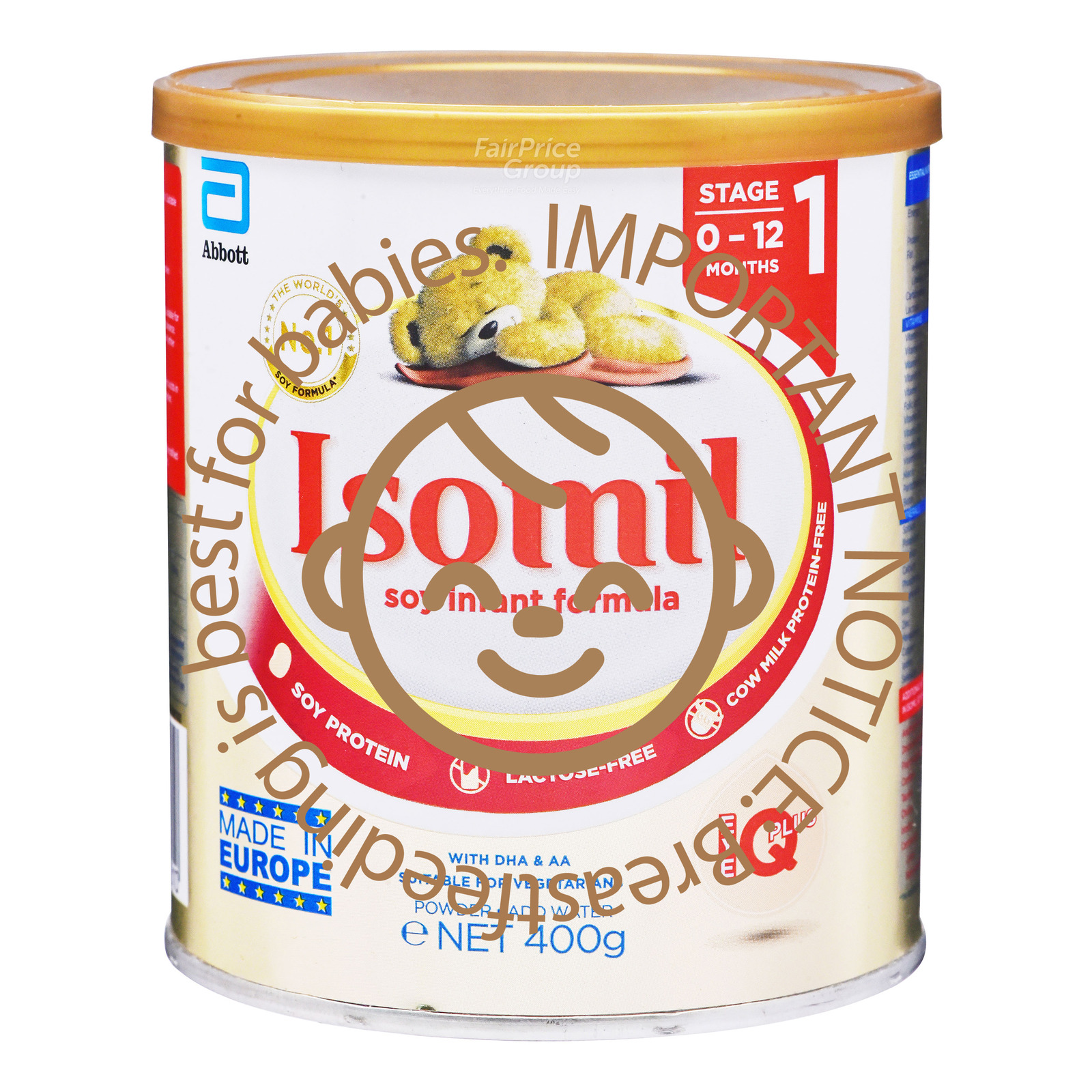 Abbott Isomil Soy Infant Formula - Stage 1