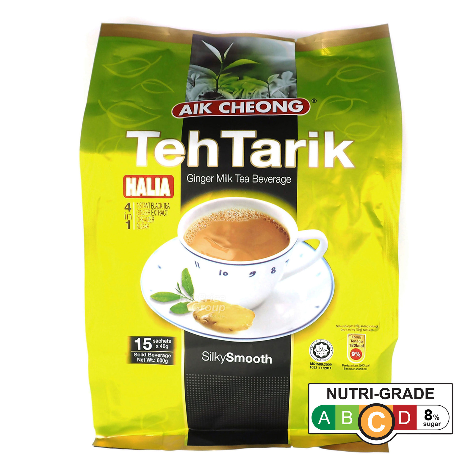 Aik Cheong Instant Teh Tarik - Halia (4 in 1)