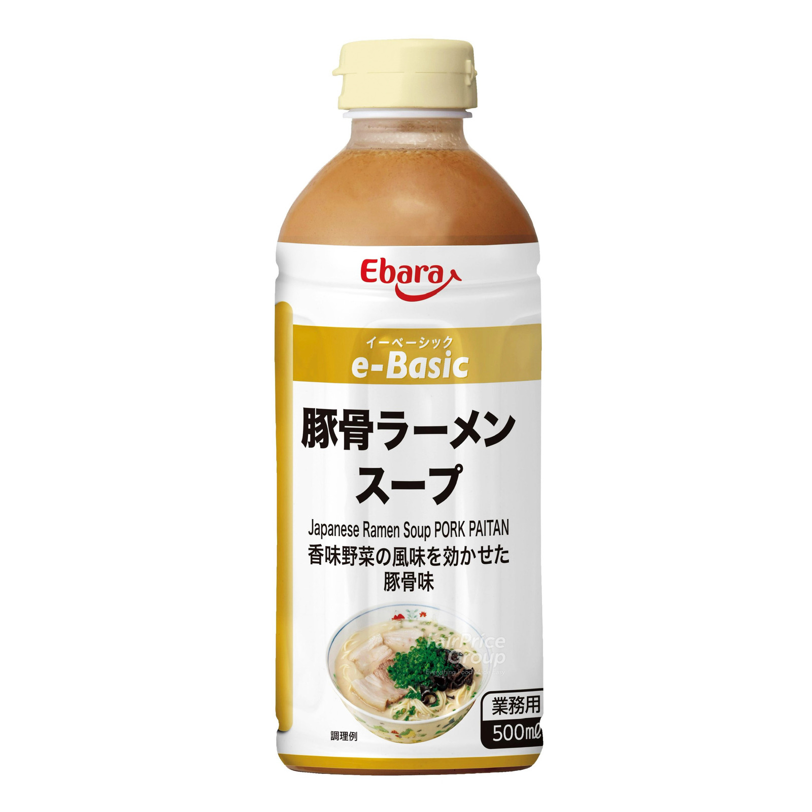 Ebara E-Basic Ramen Bottle Soup Base - Pork Ribs
