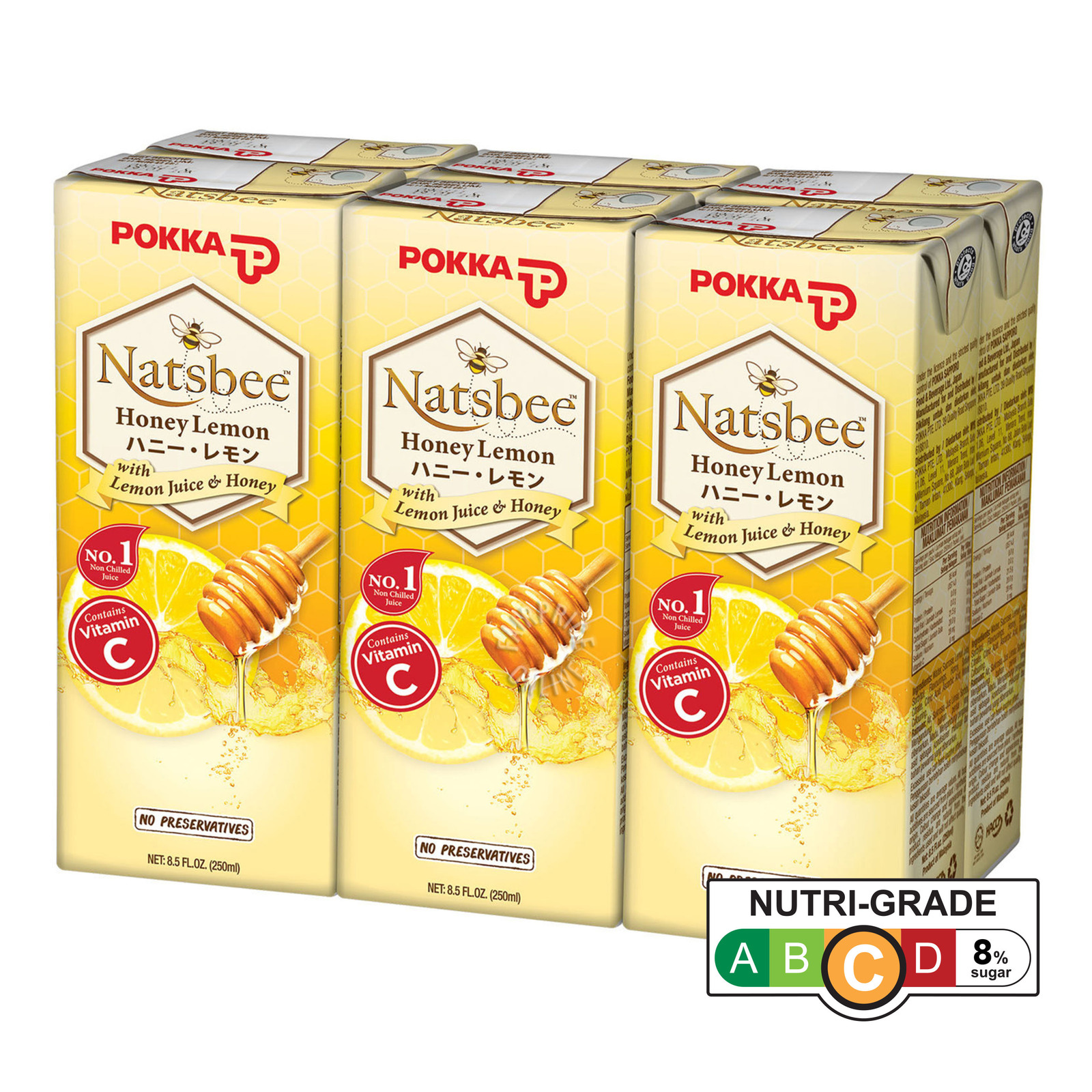 Pokka Packet Drink - Natsubee Honey Lemon