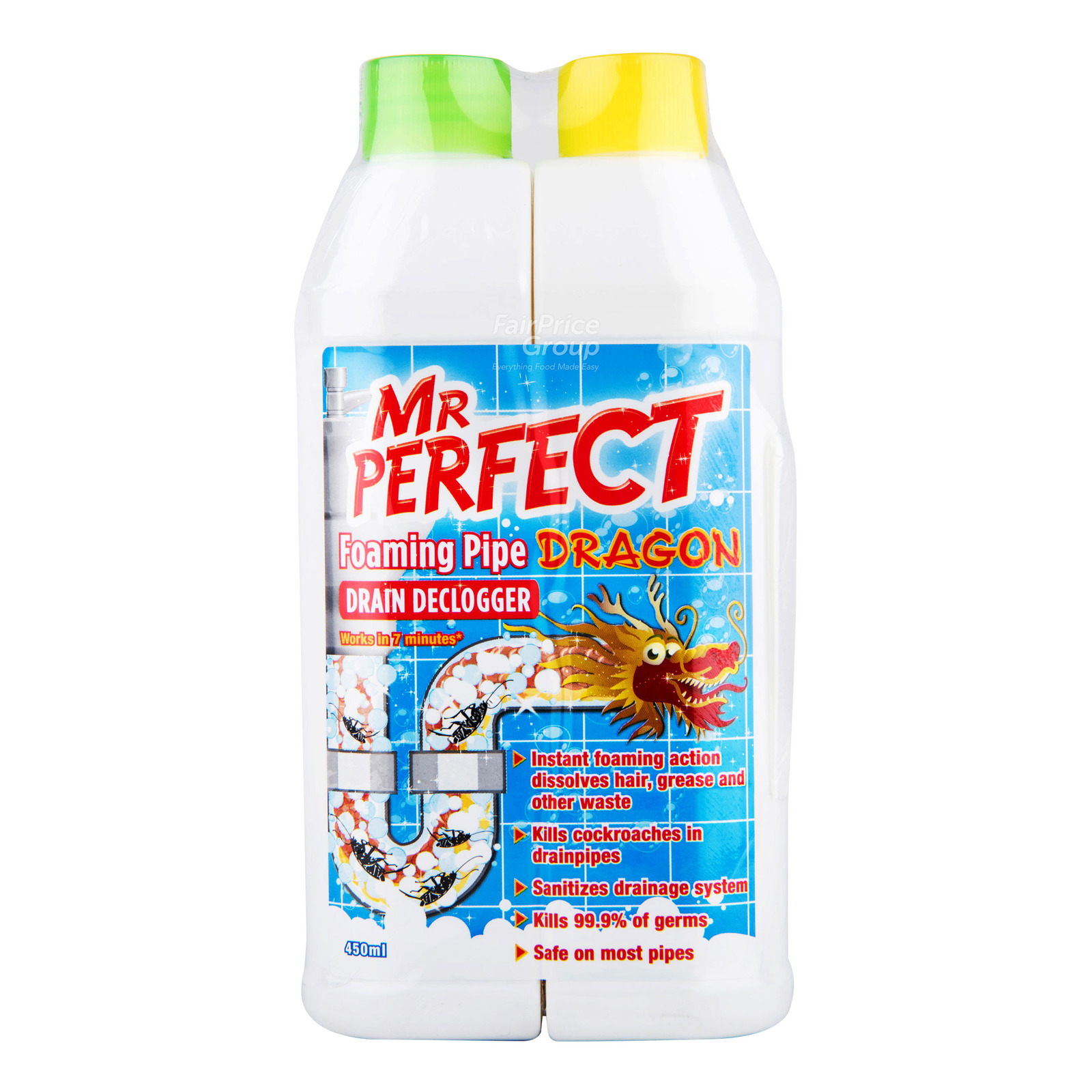 Mr Muscle Kitchen And Bathroom Drain Foamer