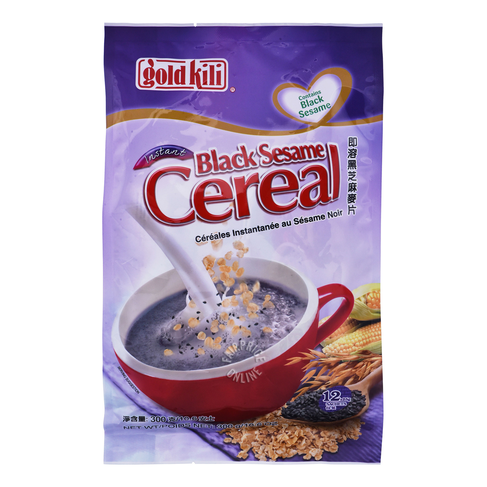 Gold Kili Instant Cereal - Black Sesame