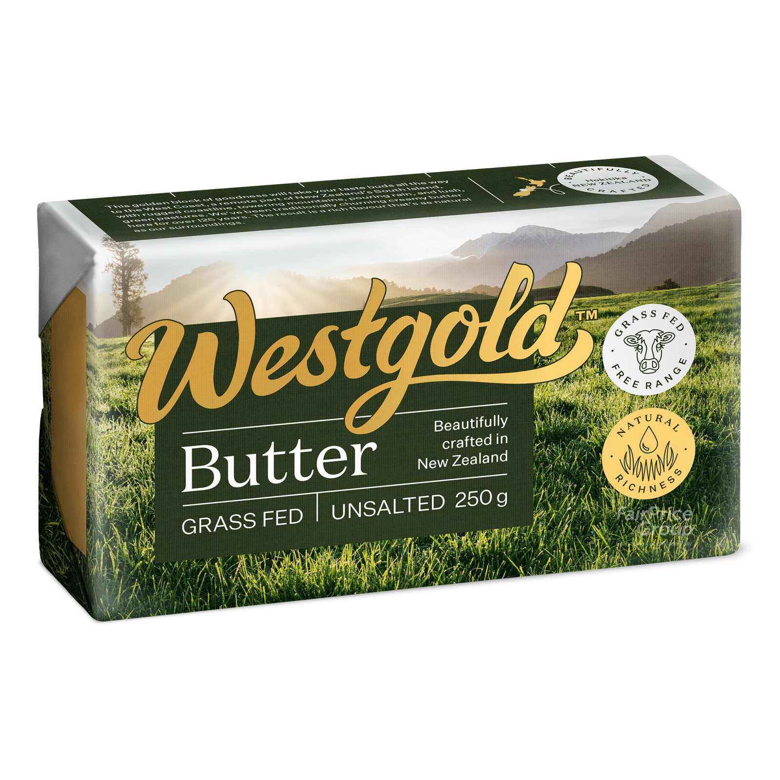 Westgold Block Butter - Unsalted