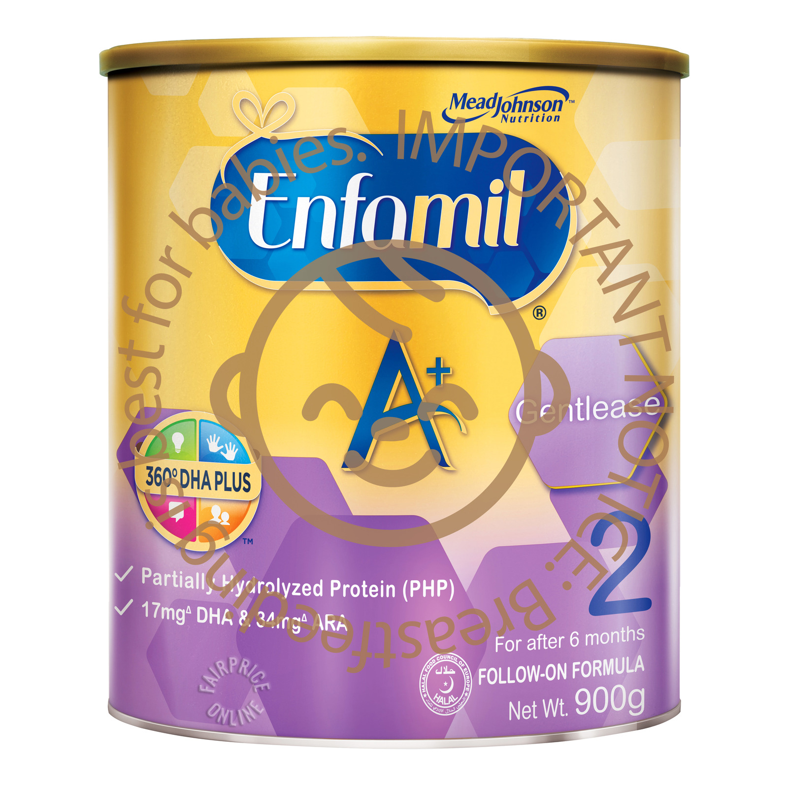 Enfamil A+ Gentlease Baby Milk Powder Formula - Stage 2