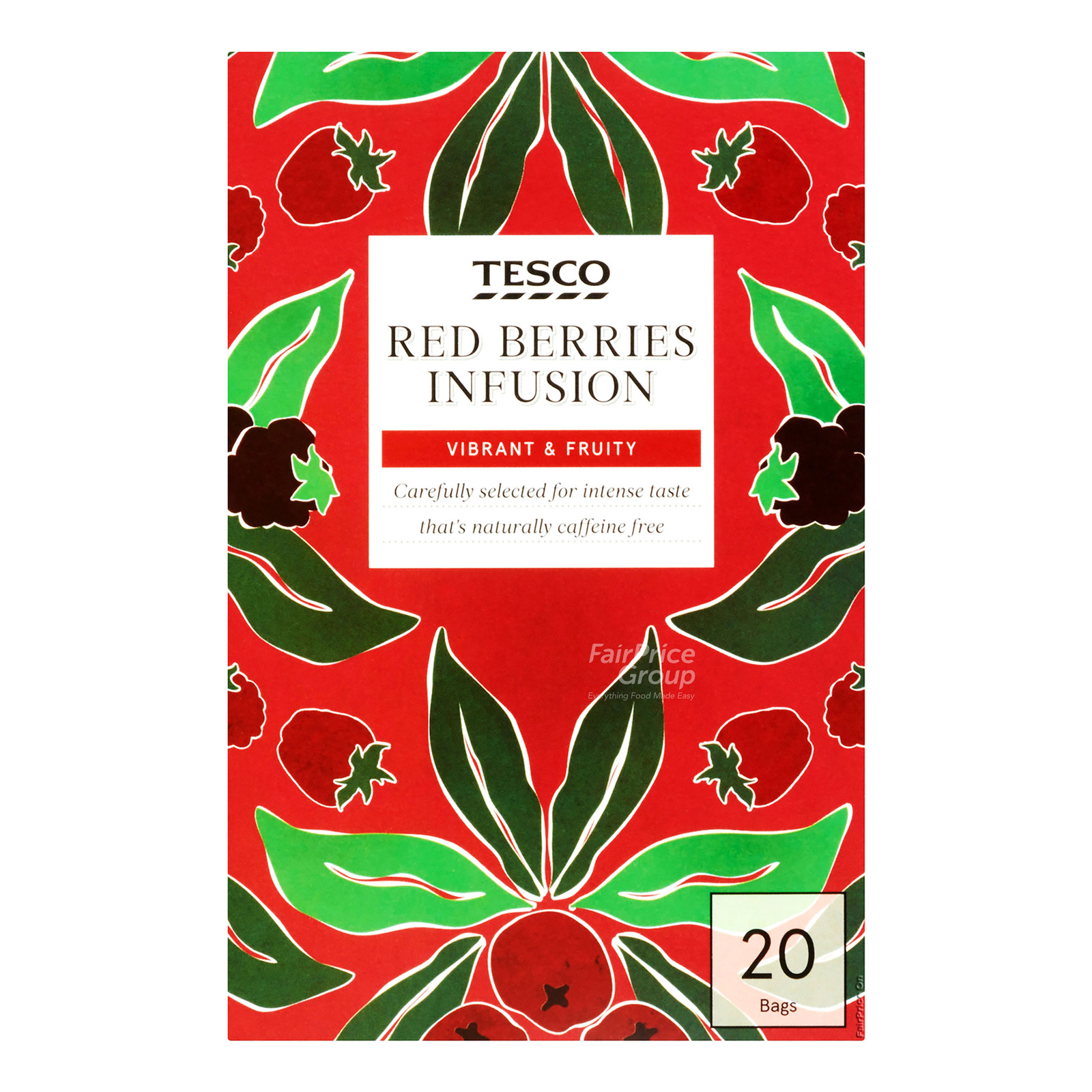 Tesco Tea Bags - Red Berries