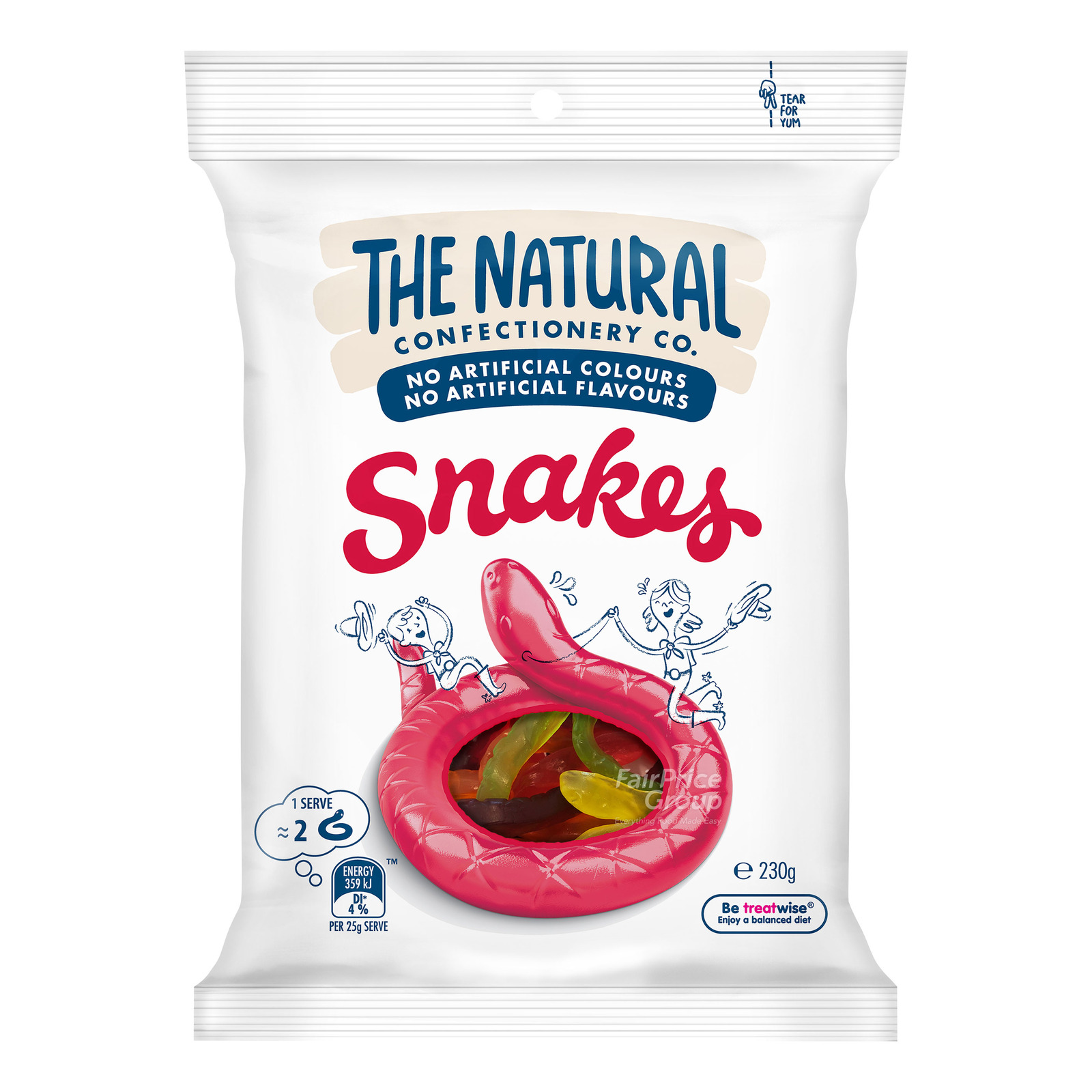 TNCC Fruity Gummies - Snakes
