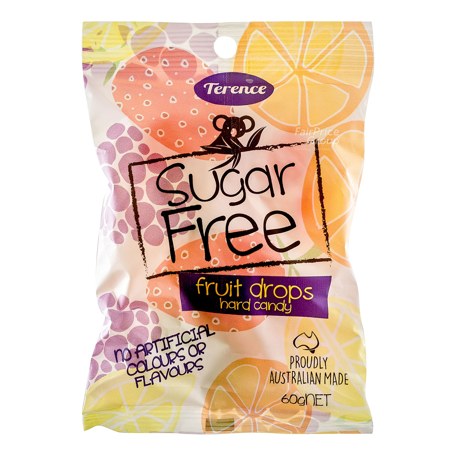 Terence Sugar Free Candy - Fruit Drops (Hard)