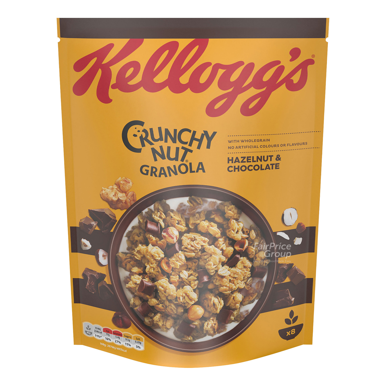 Kellogg's Crunchy Nut Oat Granola - Hazelnuts & Chocolate