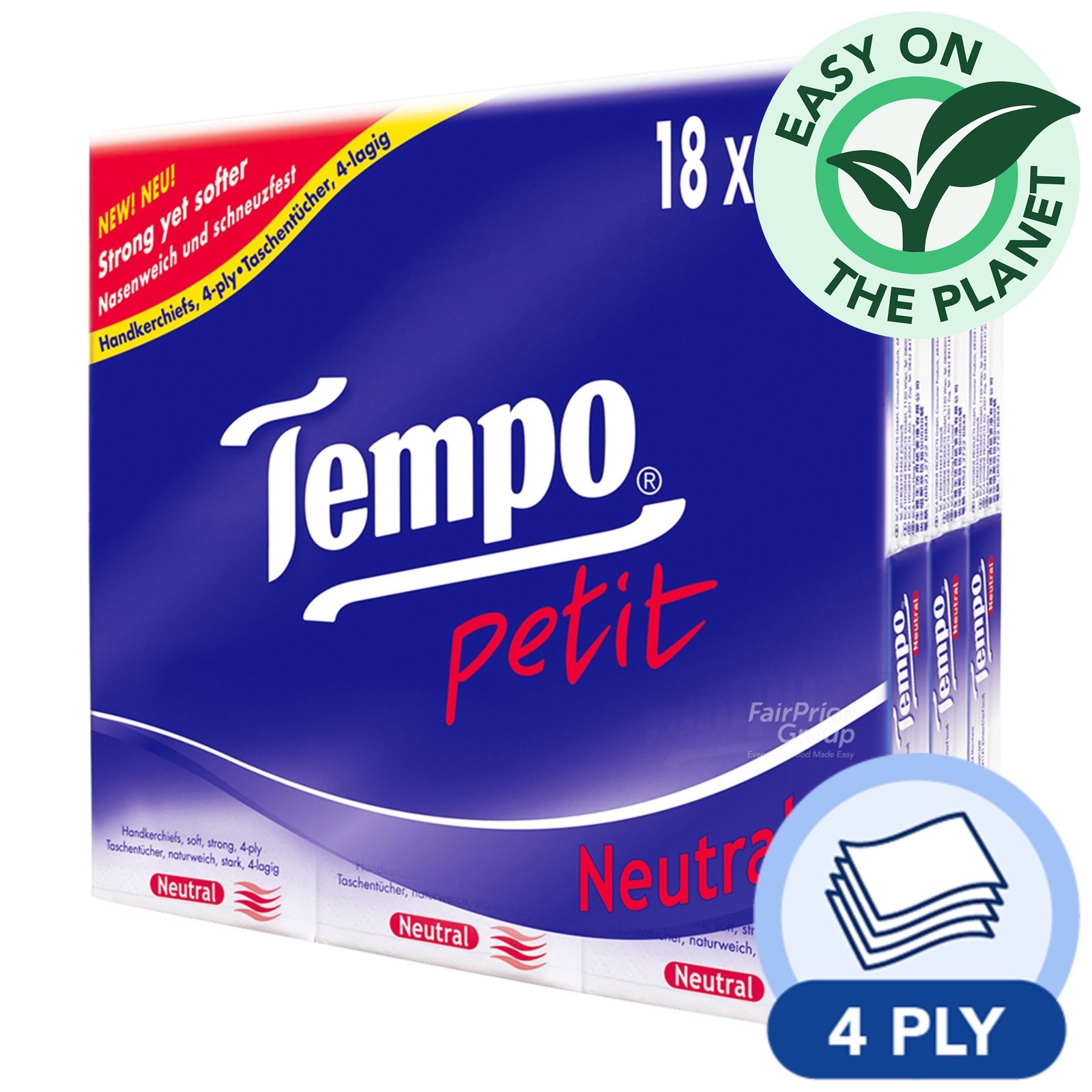 Tempo Petit Handkerchief - Neutral