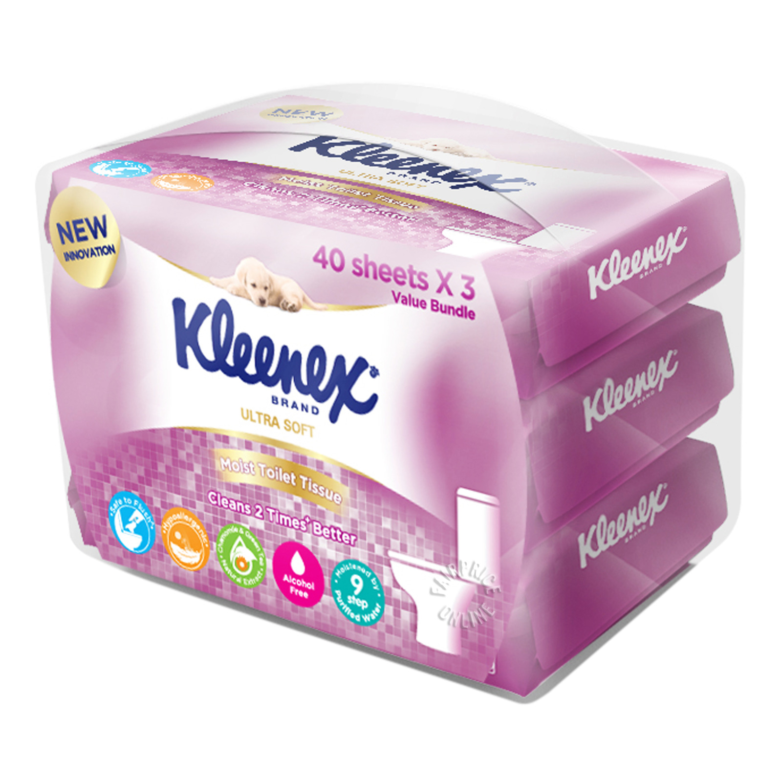 Kleenex Ultra Soft Toilet Tissues - Moist
