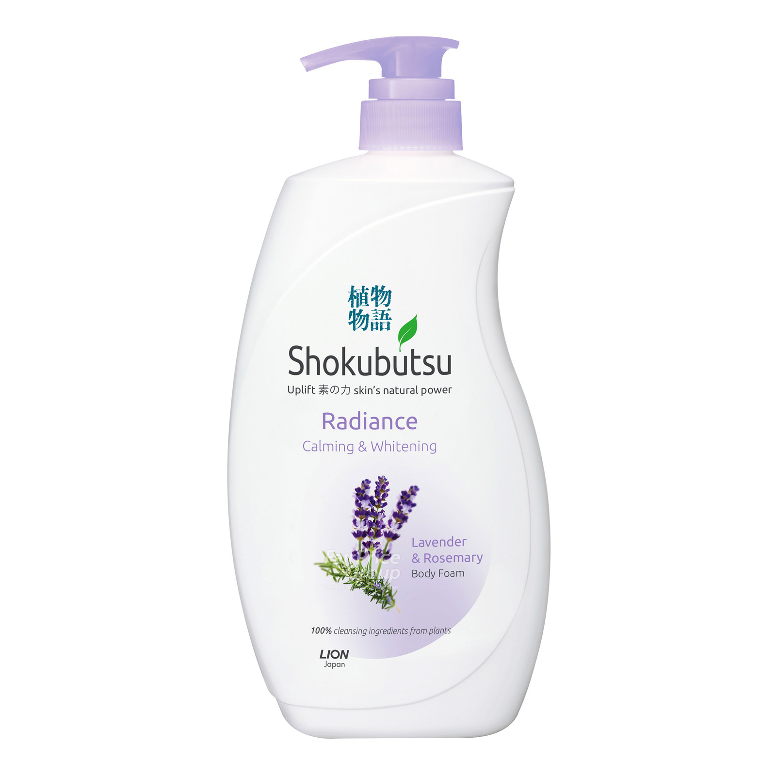 Shokubutsu Radiance Body Foam - Calming & Whitening