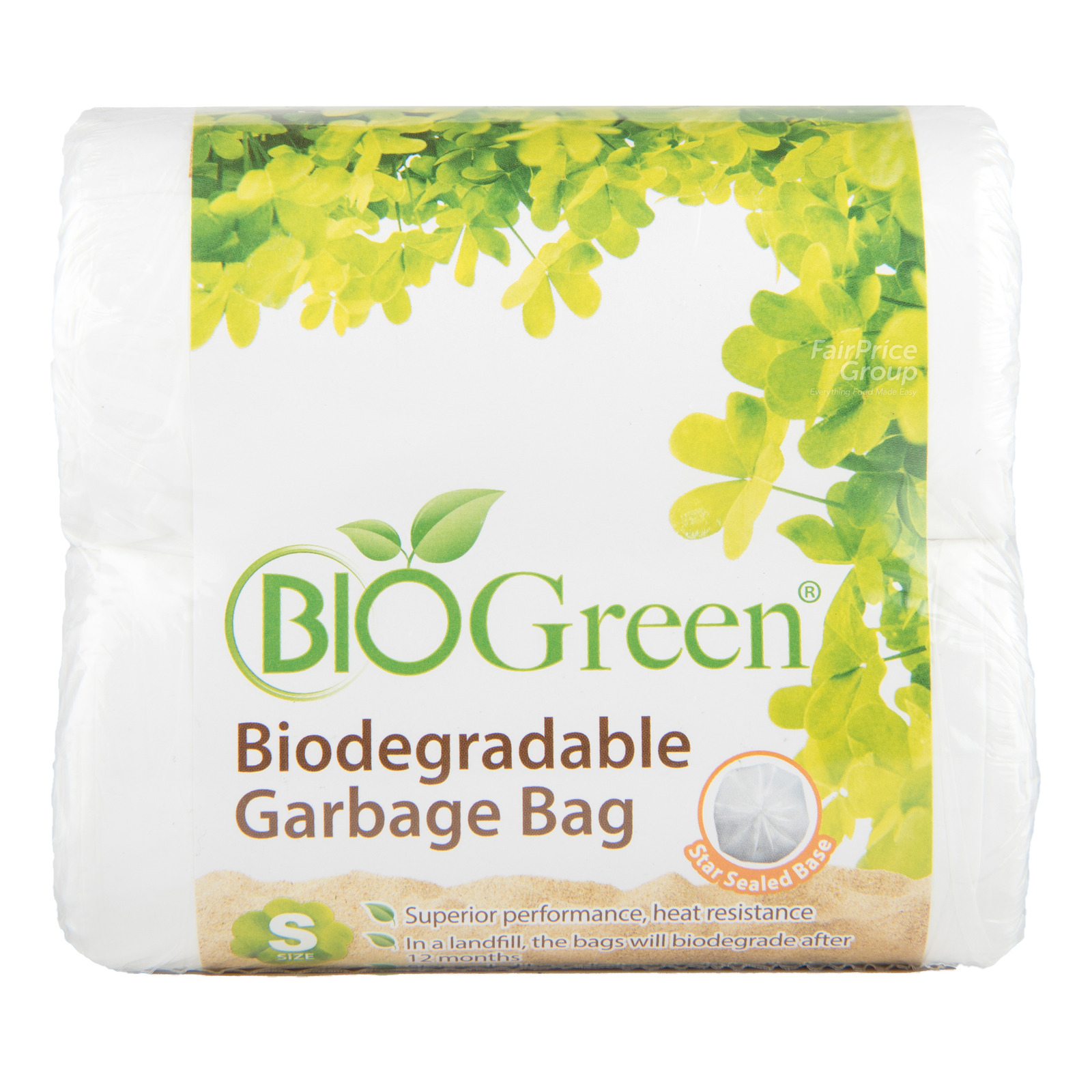 Bio Green Biodegradable Garbage Bag - Small