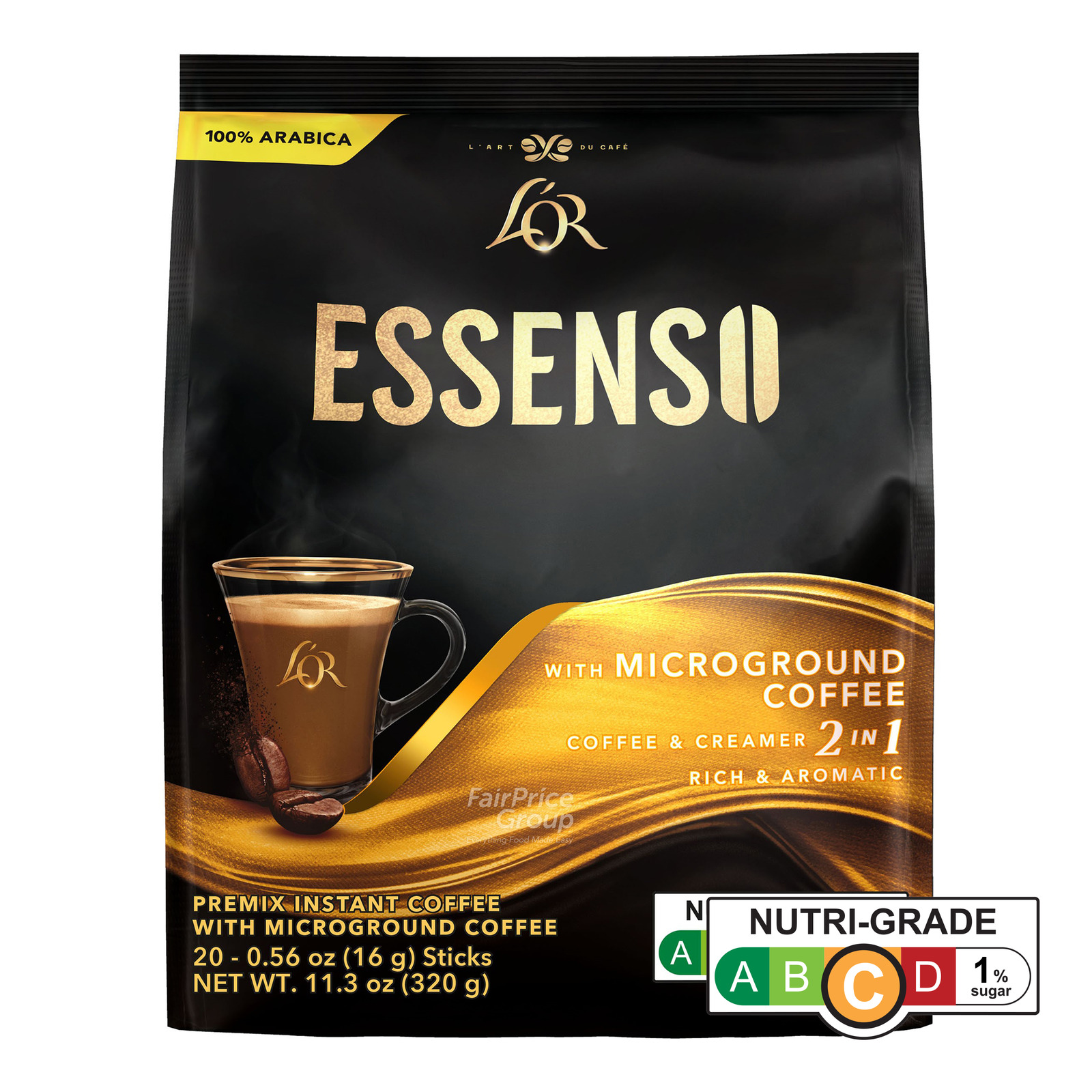 Super 2 in 1 Instant Microground Coffee - Essenso + Creamer