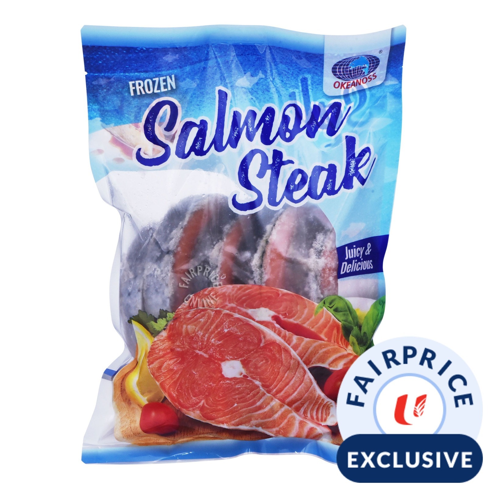 Okeanoss Frozen Salmon (Steak)