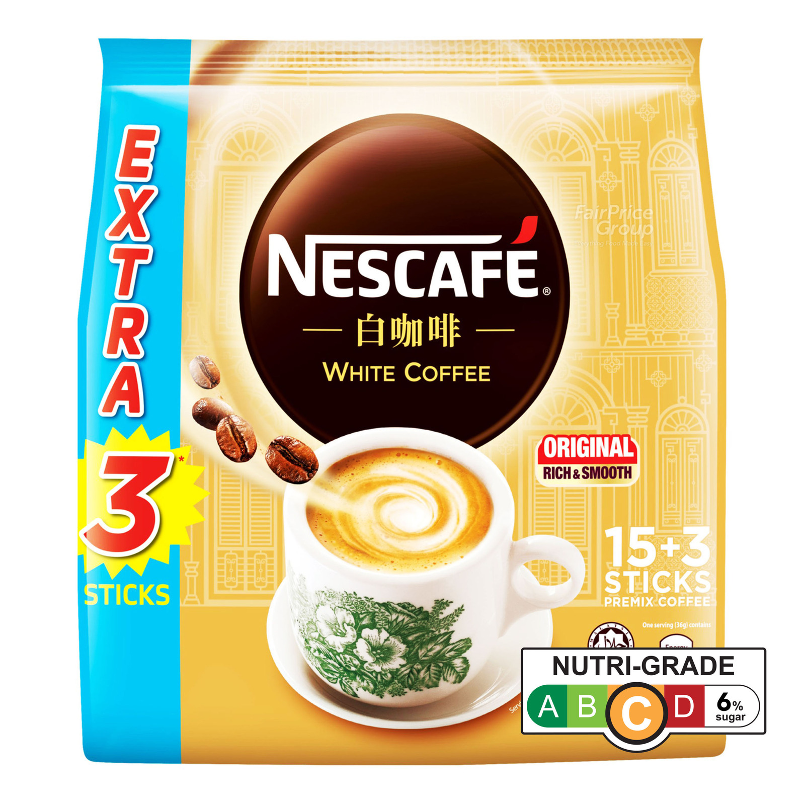 Nescafe Instant Ipoh White Coffee - Original
